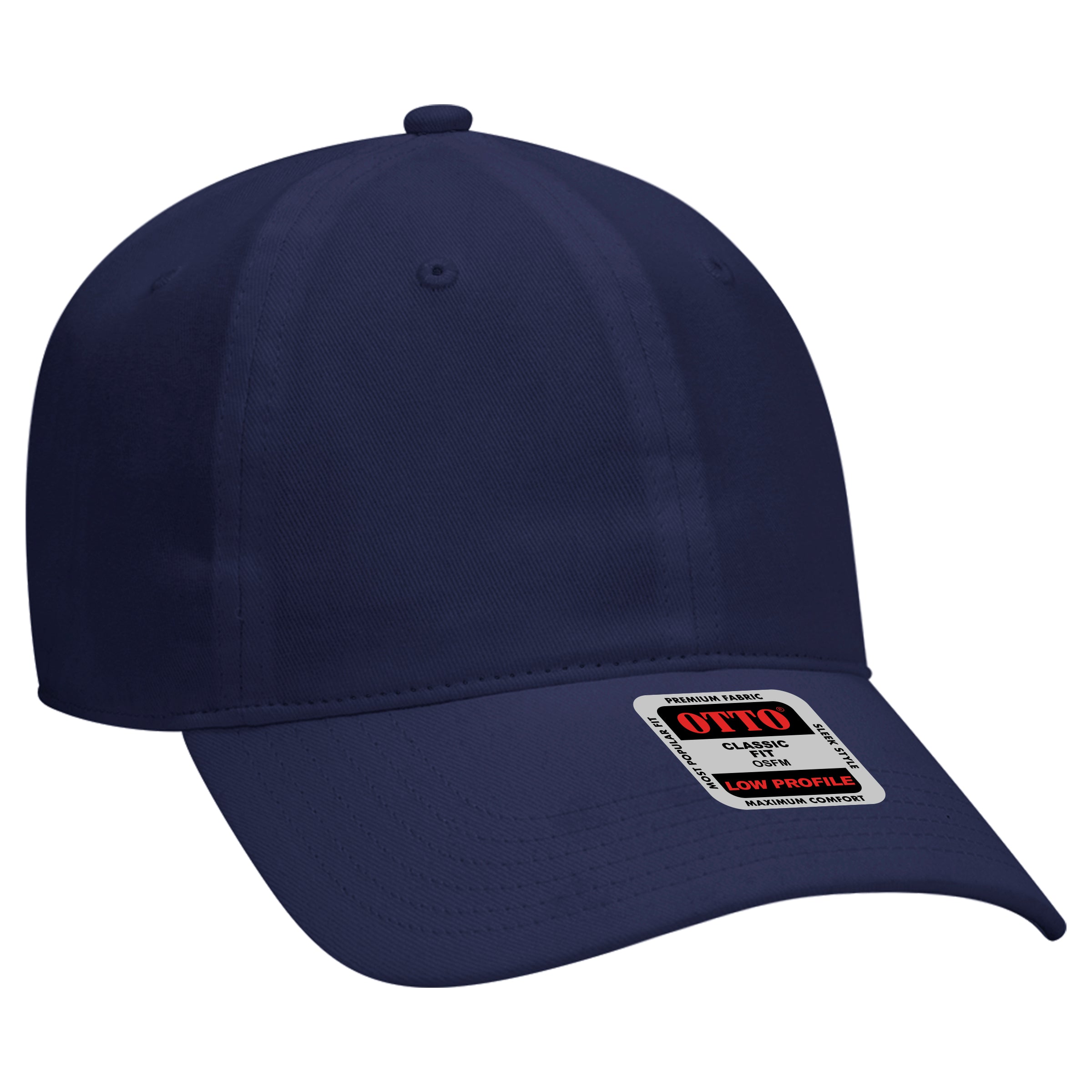 18-686 OTTO CAP 6 Panel Low Profile Baseball Cap