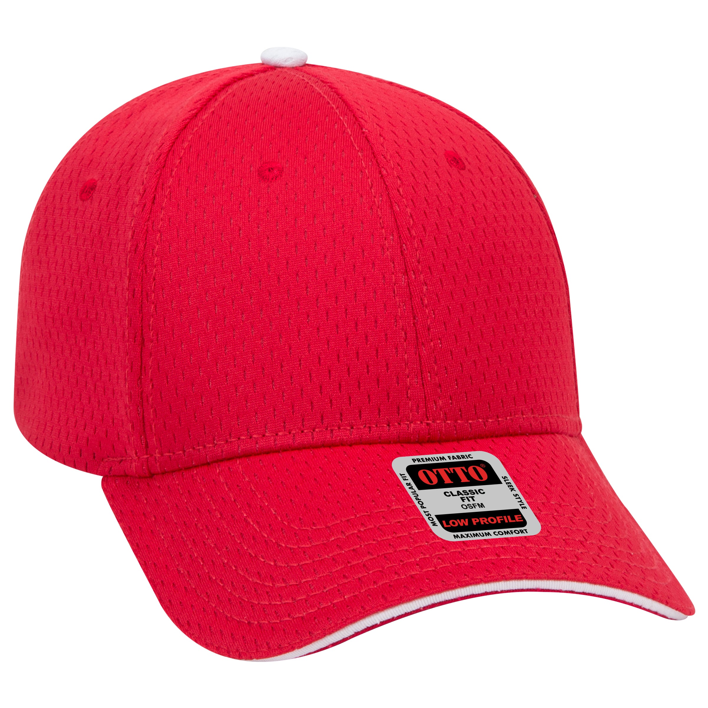 23-368 OTTO CAP 6 Panel Low Profile Baseball Cap