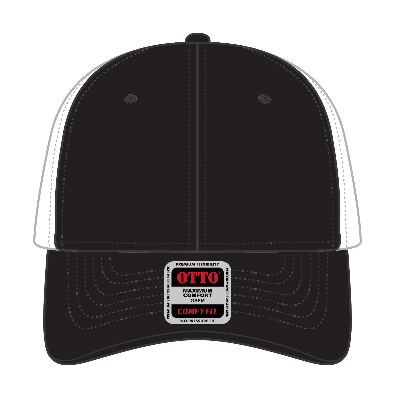 83-1299 OTTO CAP "OTTO COMFY FIT" 6 Panel Low Profile Mesh Back Baseball Cap