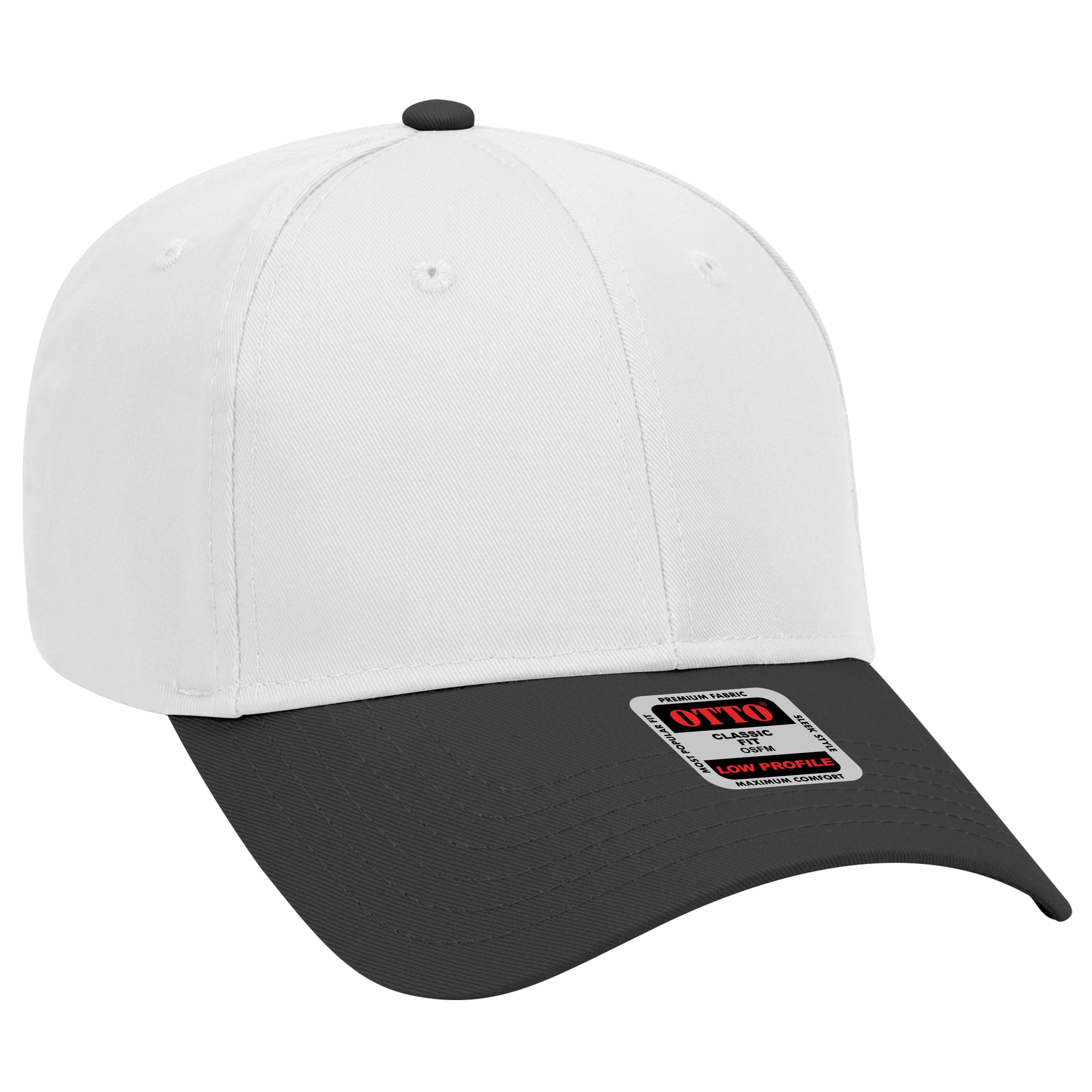 19-061 OTTO CAP 6 Panel Low Profile Baseball Cap