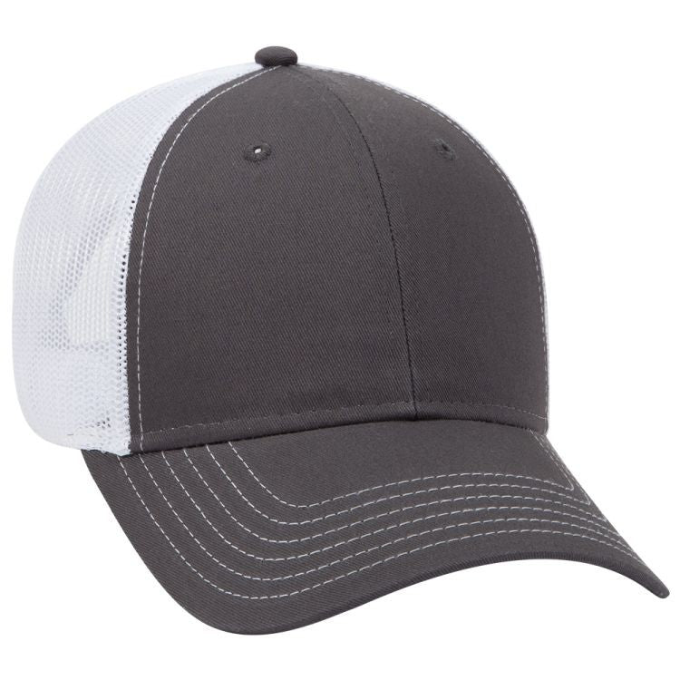 83-1239 OTTO CAP 6 Panel Low Profile Mesh Back Trucker Hat