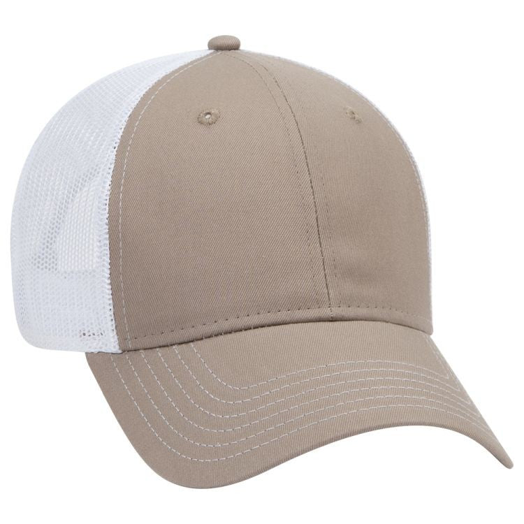 83-1239 OTTO CAP 6 Panel Low Profile Mesh Back Trucker Hat