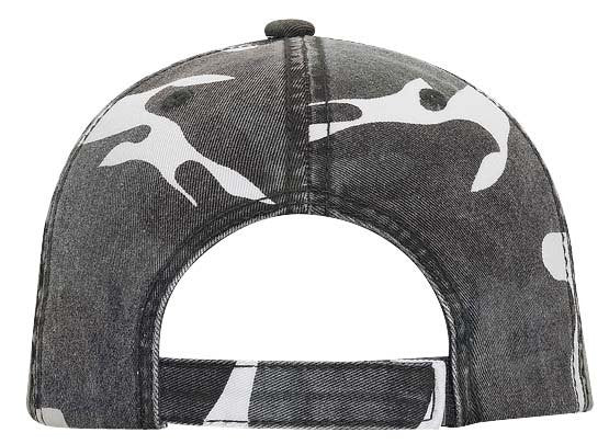 103-713 OTTO CAP Camouflage 6 Panel Low Profile Baseball Cap