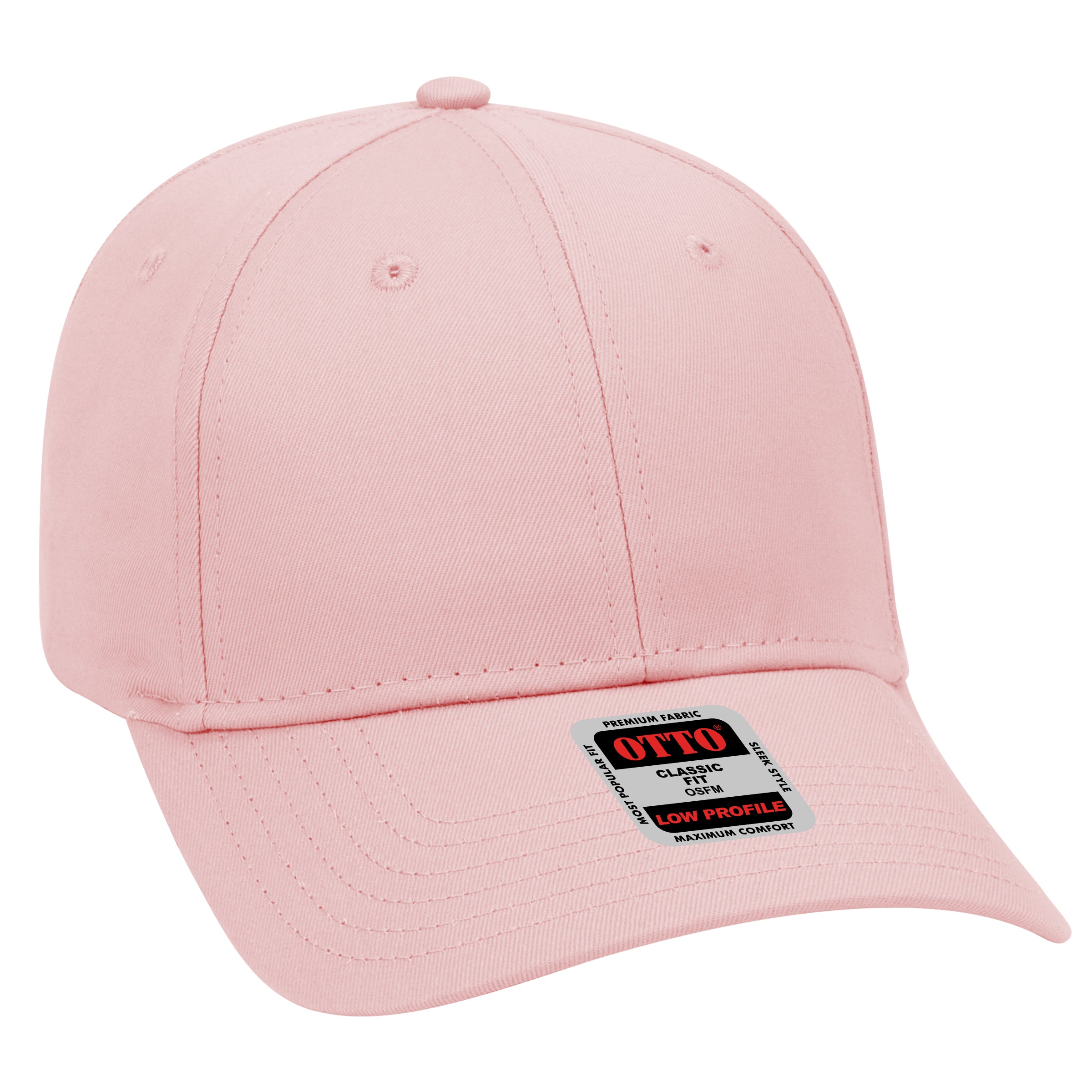 19-536 OTTO CAP 6 Panel Low Profile Baseball Cap