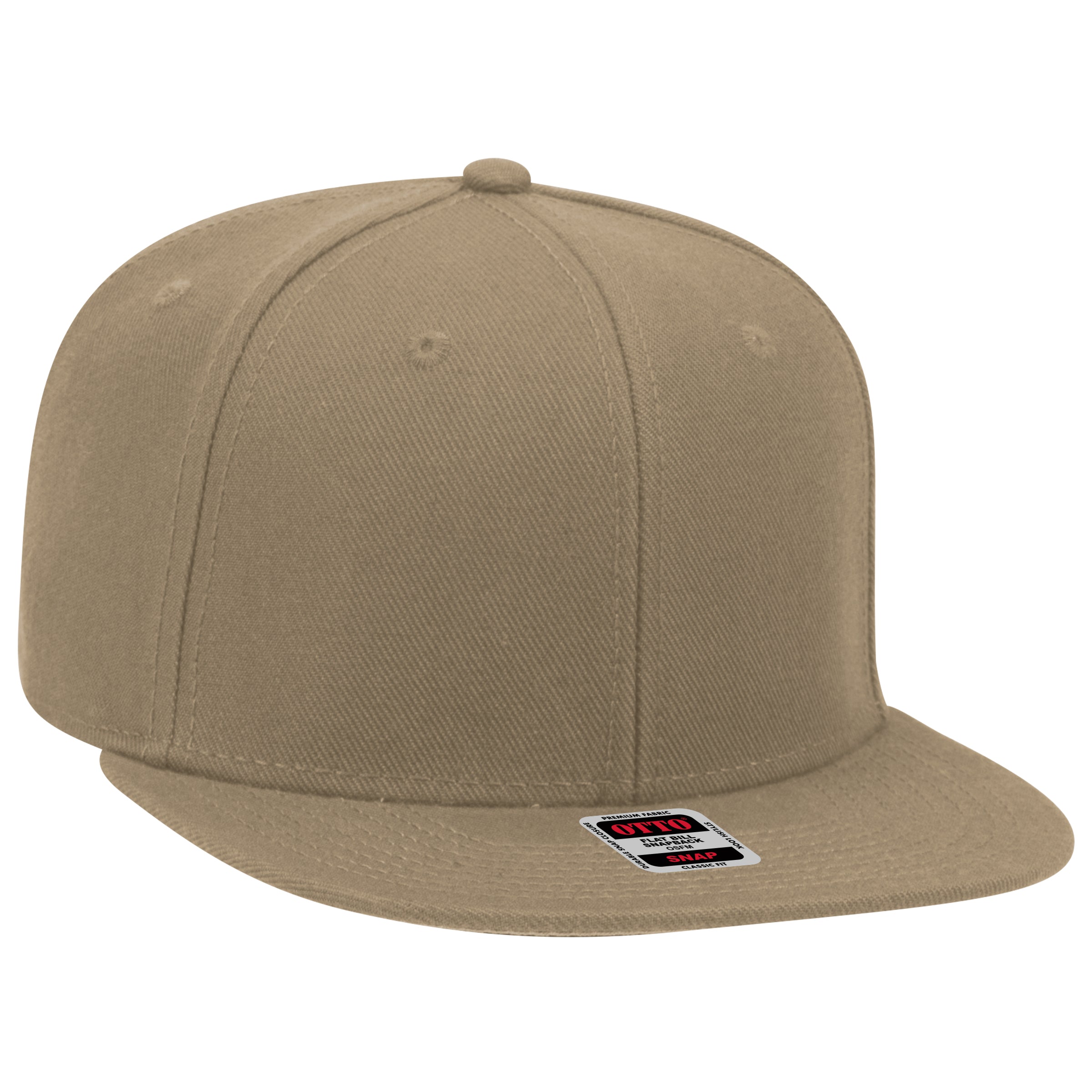148-1267 OTTO CAP "OTTO SNAP" 6 Panel Mid Profile Snapback Hat