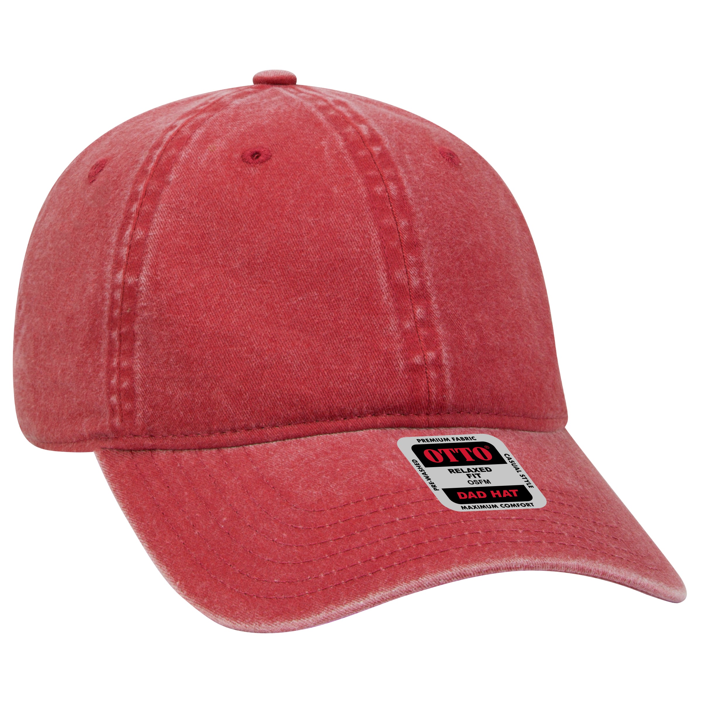18-202 OTTO CAP 6 Panel Low Profile Dad Hat