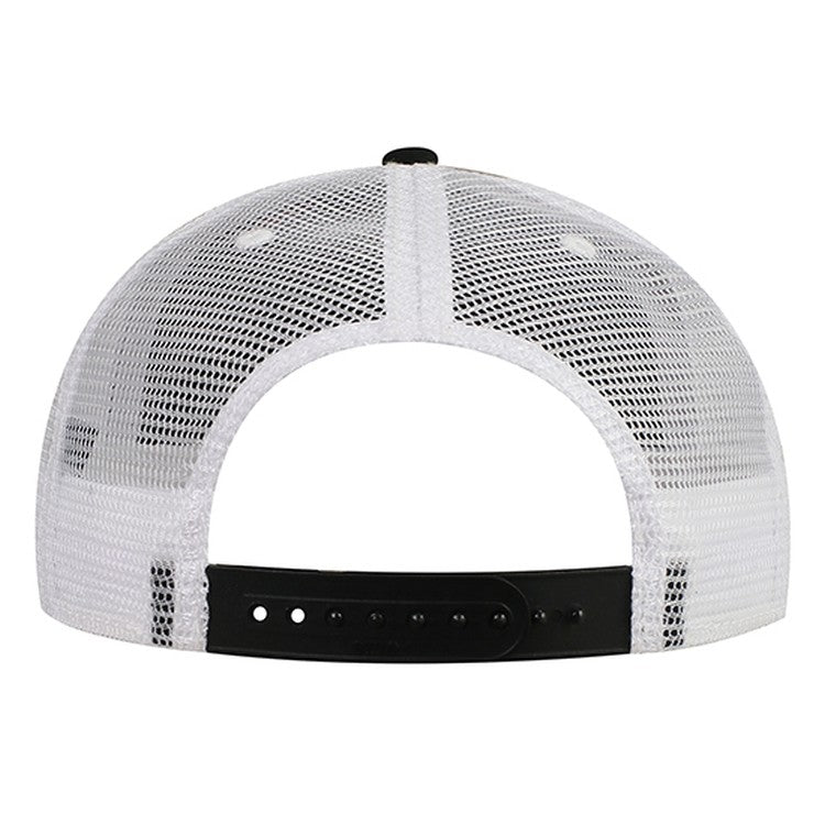 154-1124 OTTO CAP "OTTO SNAP" 5 Panel Mid Profile Mesh Back Trucker Snapback Hat
