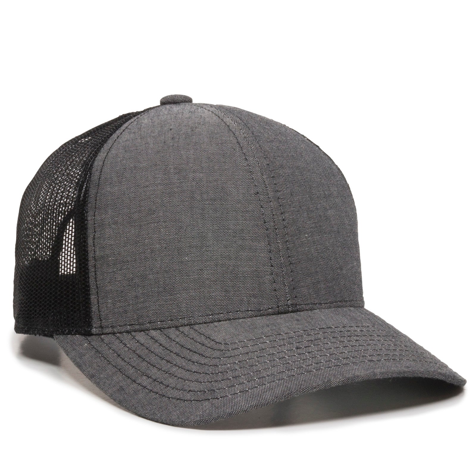 Outdoor Cap MBW-800CB Chambray Mesh Back