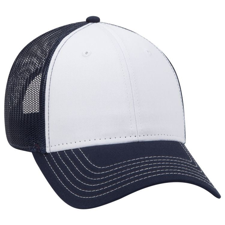83-1239 OTTO CAP 6 Panel Low Profile Mesh Back Trucker Hat
