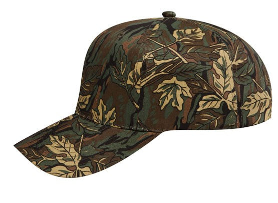 44-051 OTTO CAP Camouflage 6 Panel Mid Profile Baseball Cap