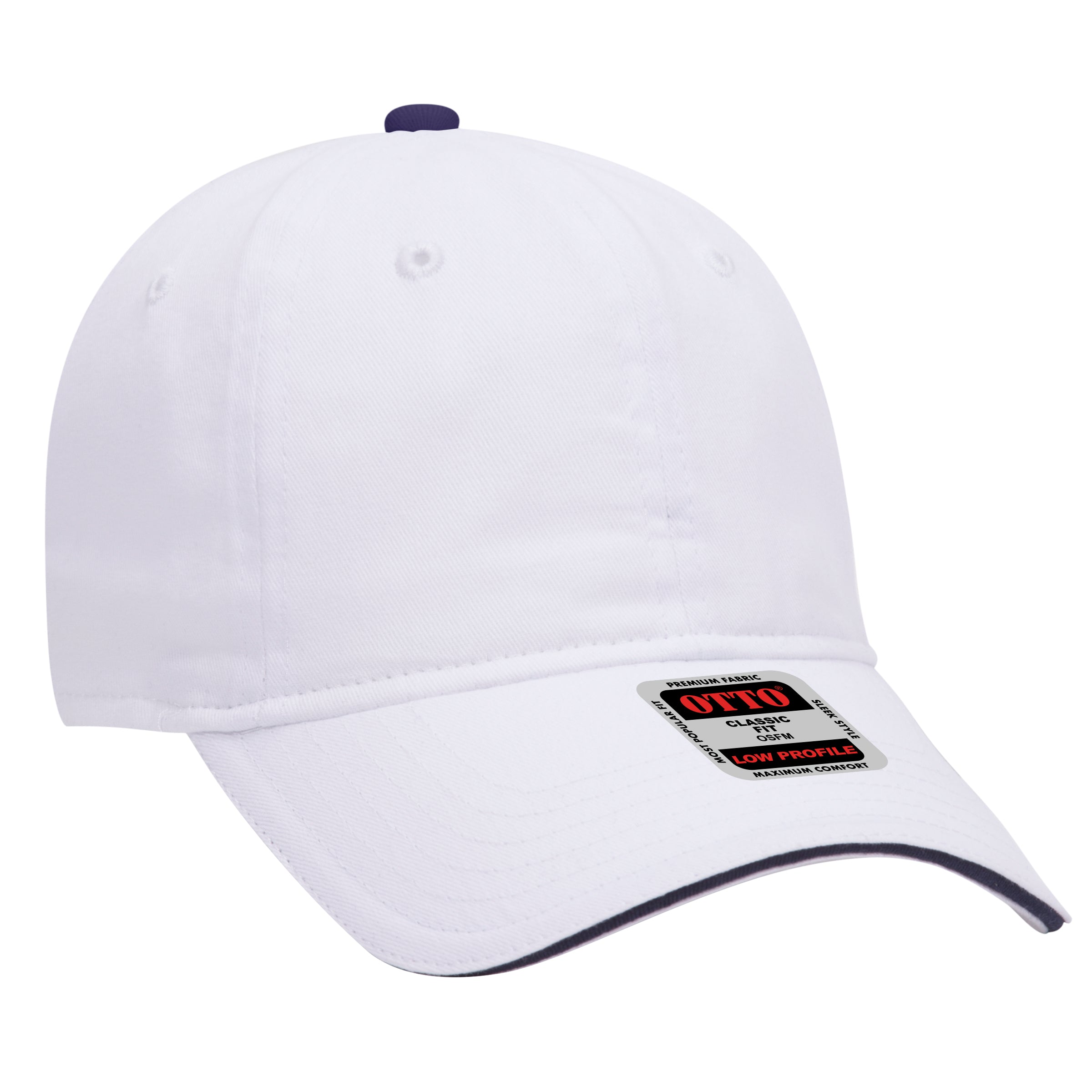 22-688 OTTO CAP 6 Panel Low Profile Baseball Cap