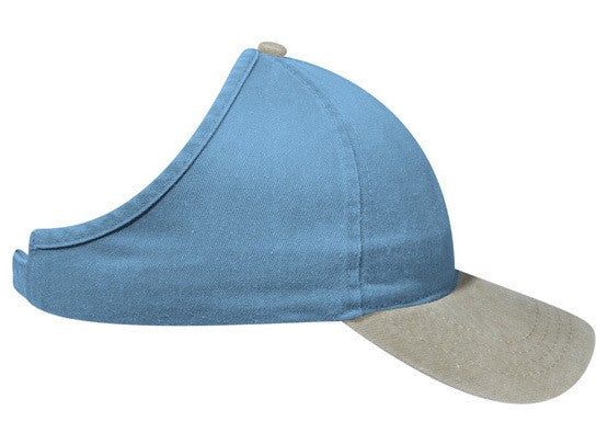 69-382 OTTO CAP 4 Panel Ponytail Cap