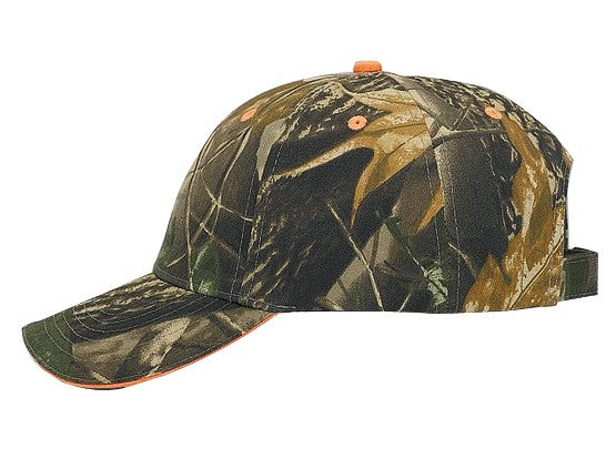 71-841 OTTO CAP Camouflage 6 Panel Low Profile Baseball Cap