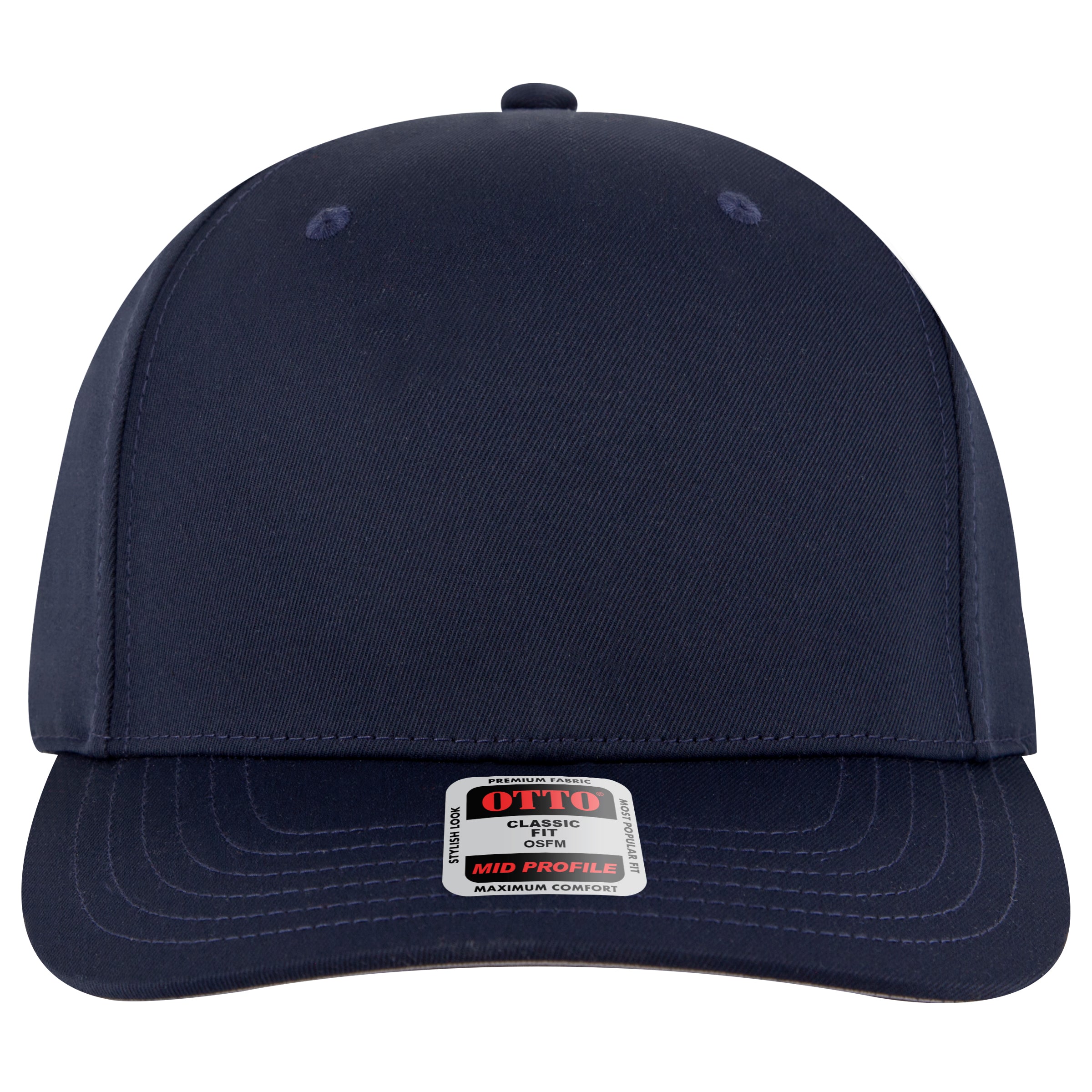 270-1 OTTO CAP Seamless 6 Panel Mid Profile Baseball Cap