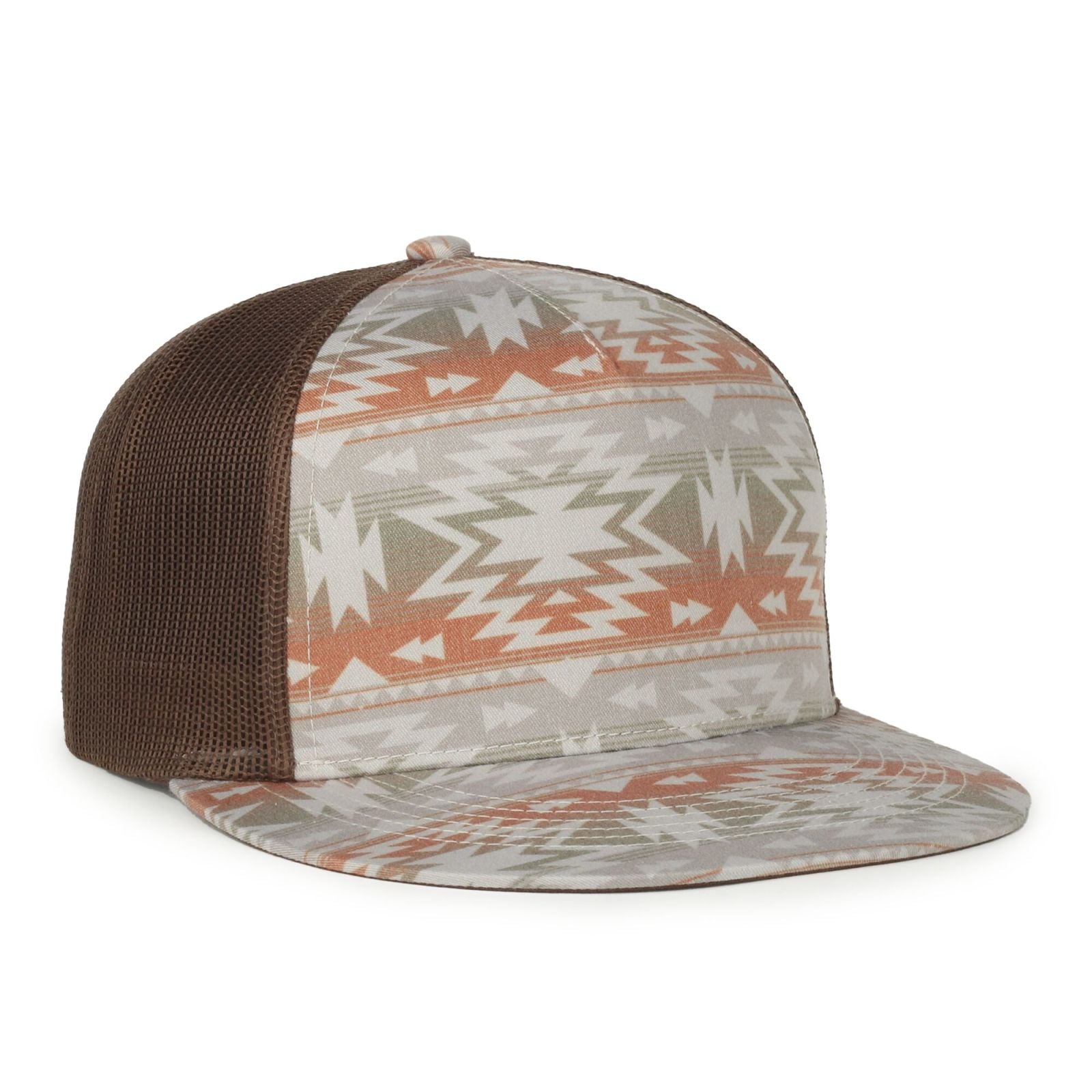 Outdoor Cap OC510P Printed 5-Panel Mesh Back