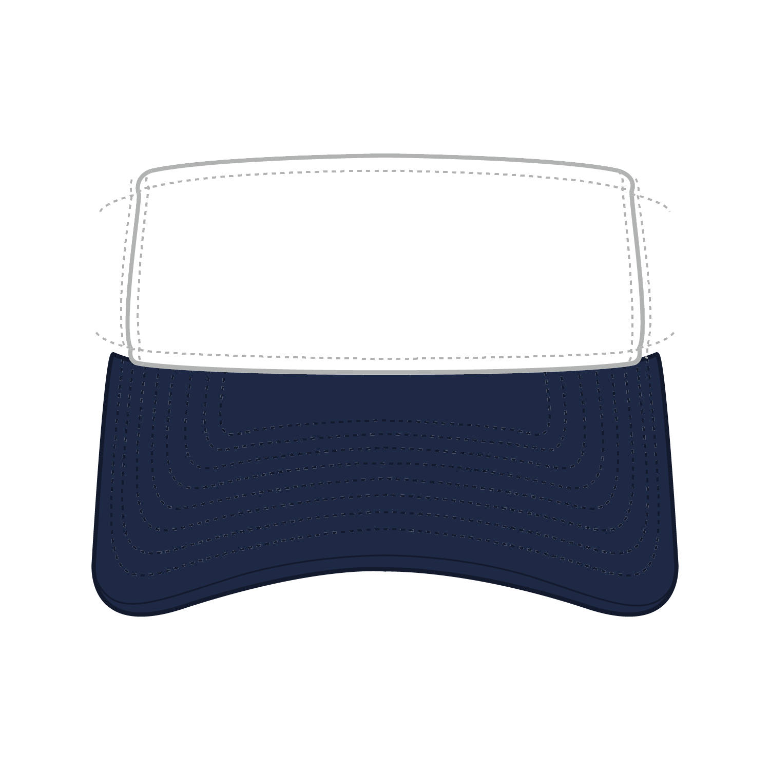 15-280 OTTO CAP "OTTO FLEX" Sun Visor