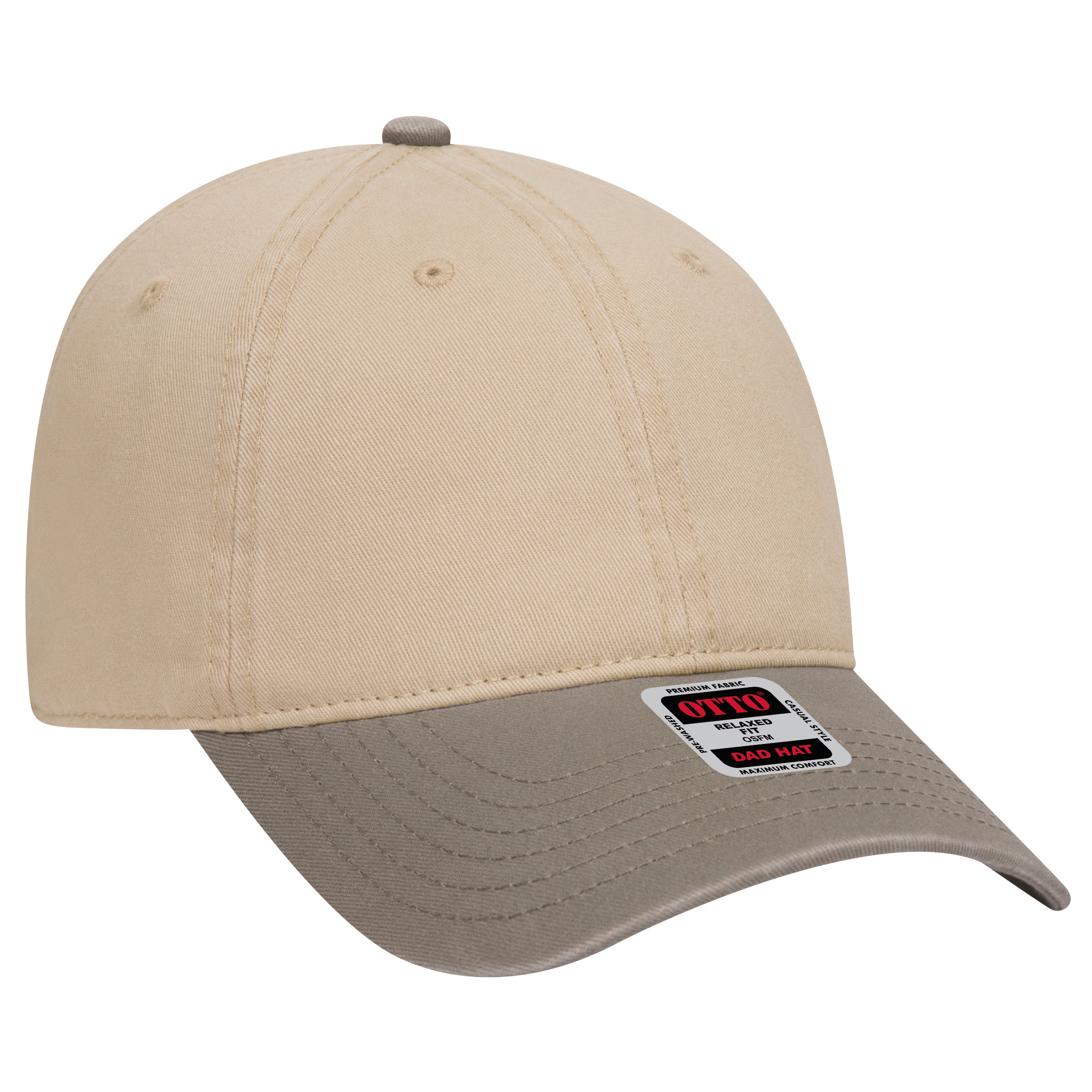 18-772 OTTO CAP 6 Panel Low Profile Dad Hat