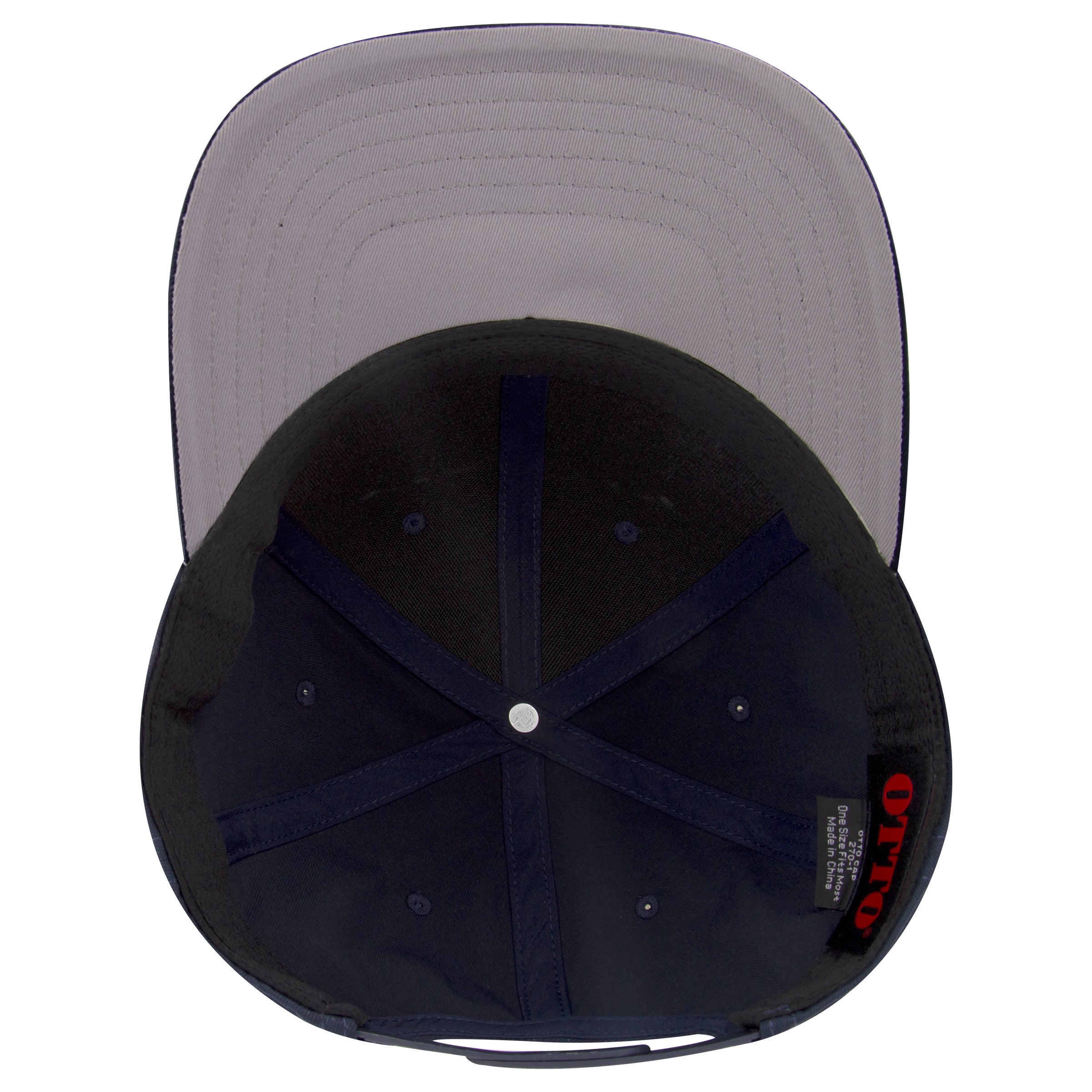 270-1 OTTO CAP Seamless 6 Panel Mid Profile Baseball Cap