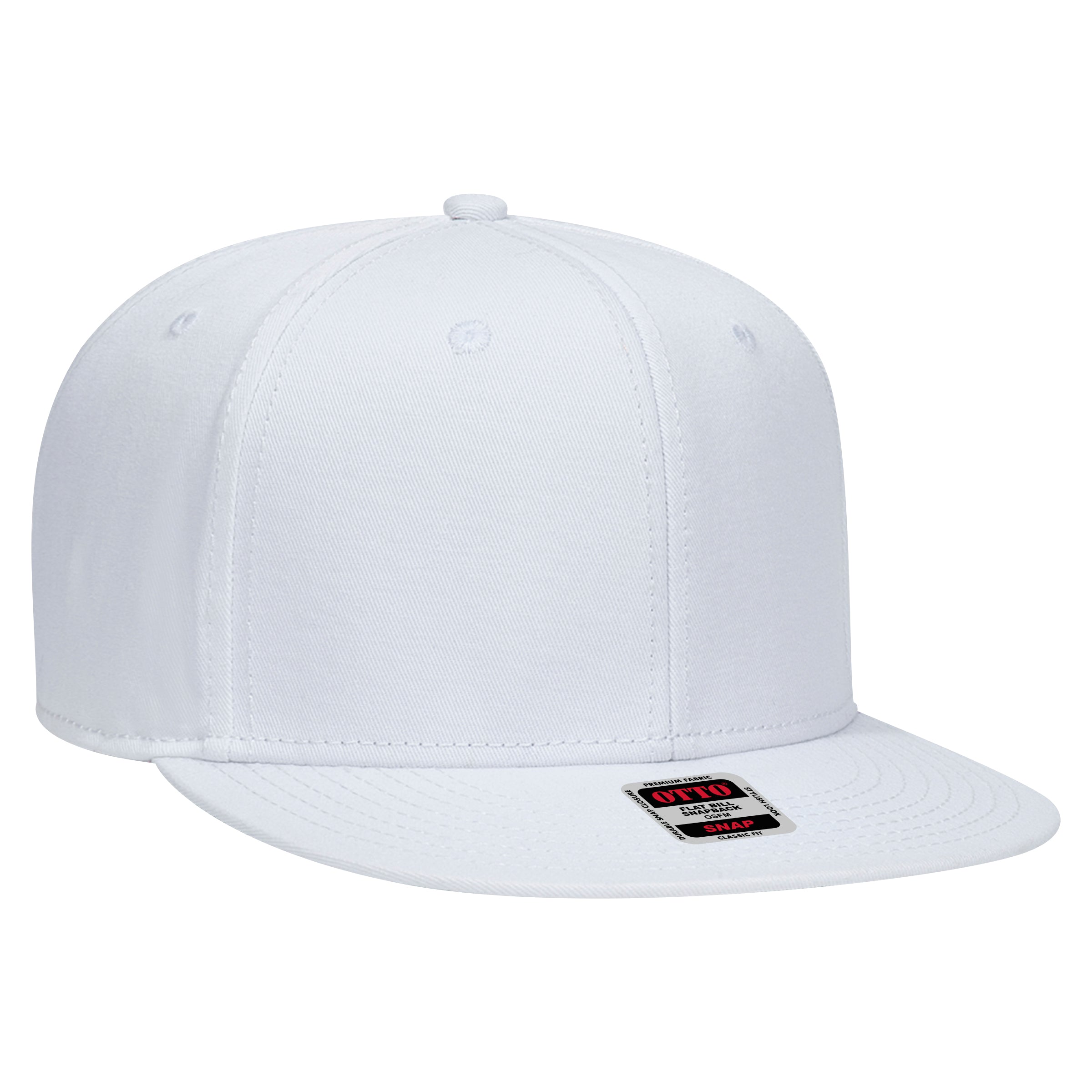 125-1038 OTTO CAP "OTTO SNAP" 6 Panel Mid Profile Snapback Hat