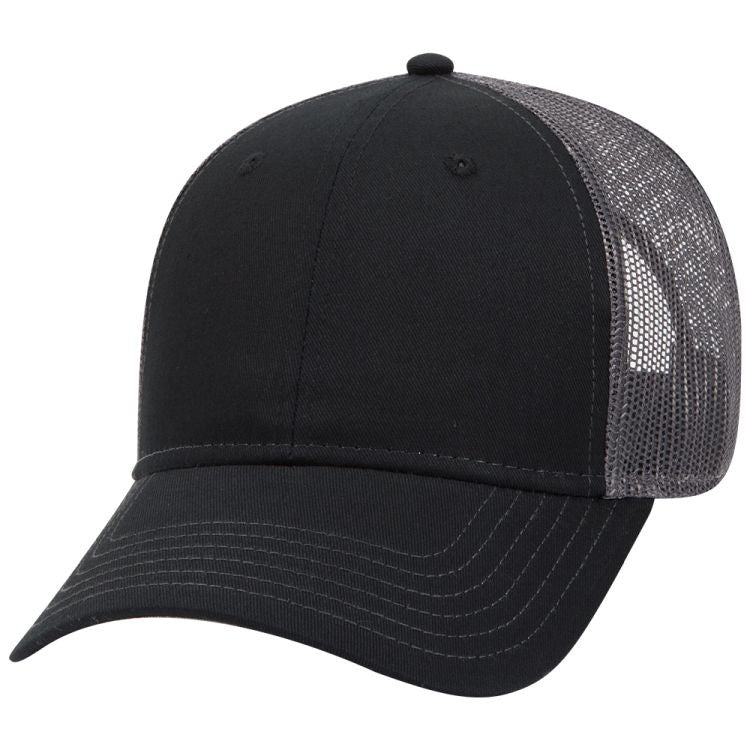 83-1239 OTTO CAP 6 Panel Low Profile Mesh Back Trucker Hat