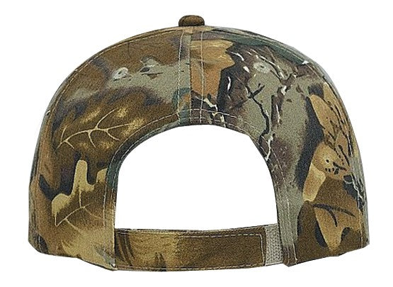 78-835 OTTO CAP Camouflage 6 Panel Low Profile Baseball Cap