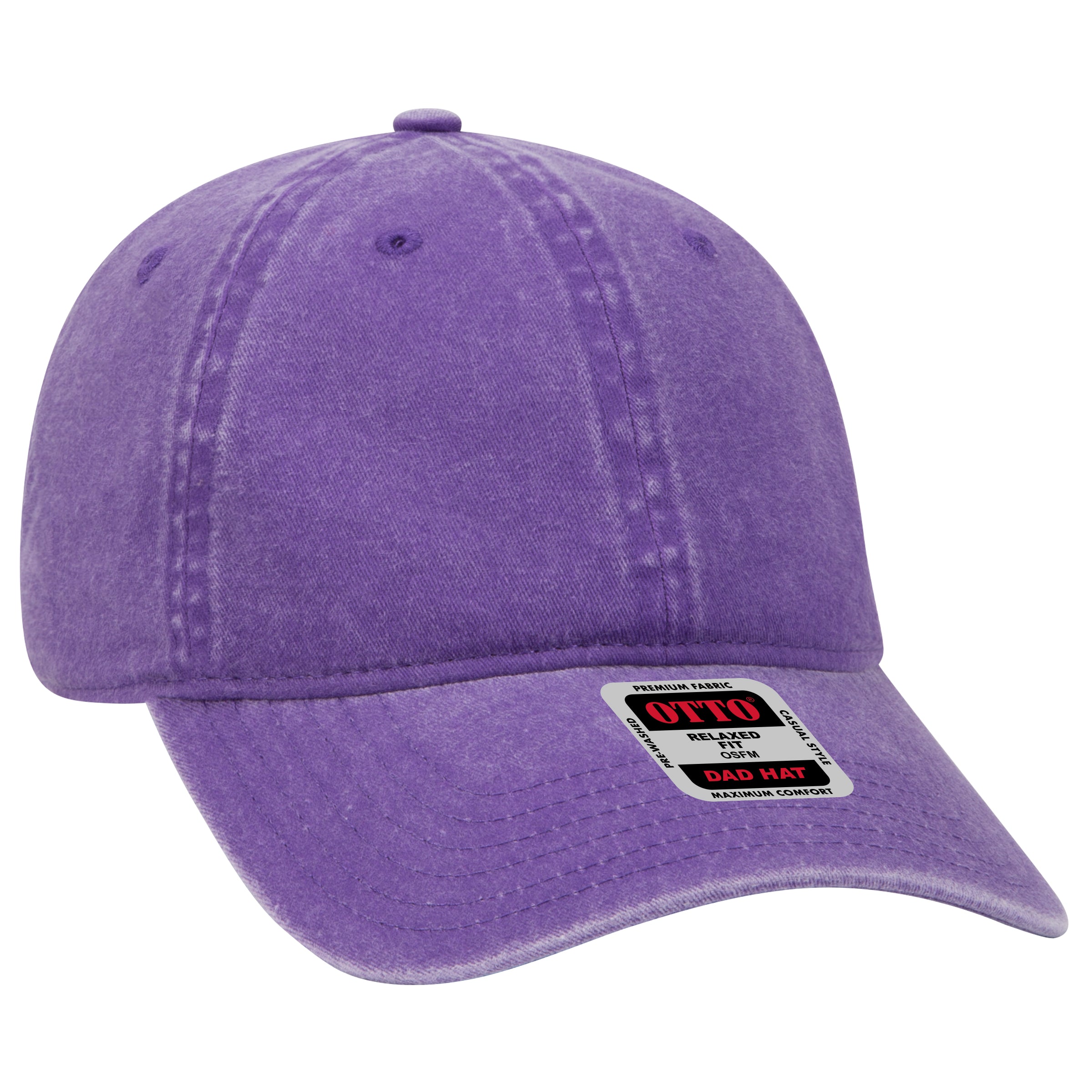 18-202 OTTO CAP 6 Panel Low Profile Dad Hat