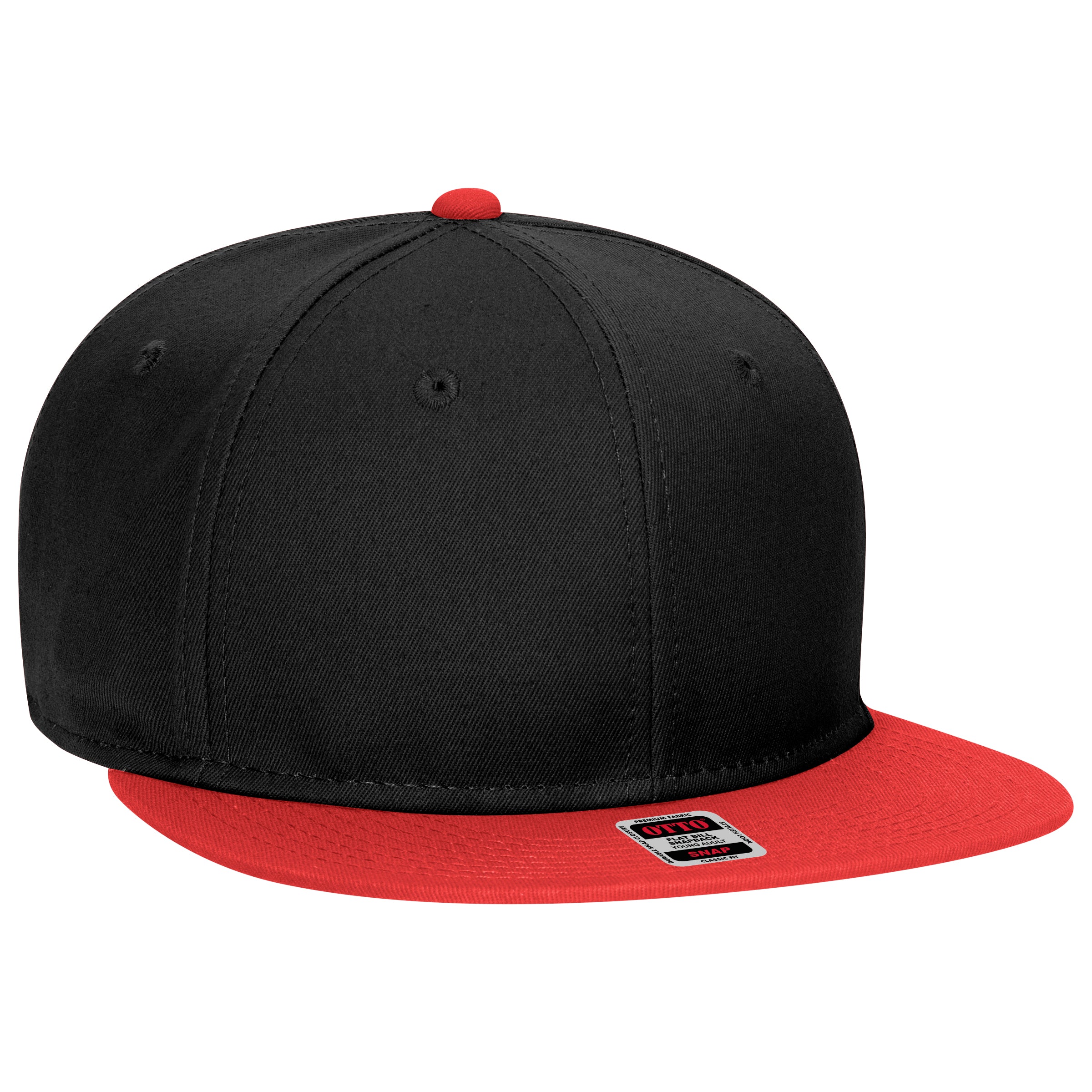 125-1038 OTTO CAP "OTTO SNAP" 6 Panel Mid Profile Snapback Hat