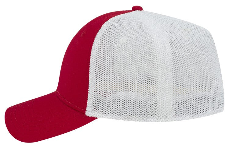 135-1230 OTTO CAP "OTTO FLEX" 6 Panel Low Profile Mesh Back Trucker Hat