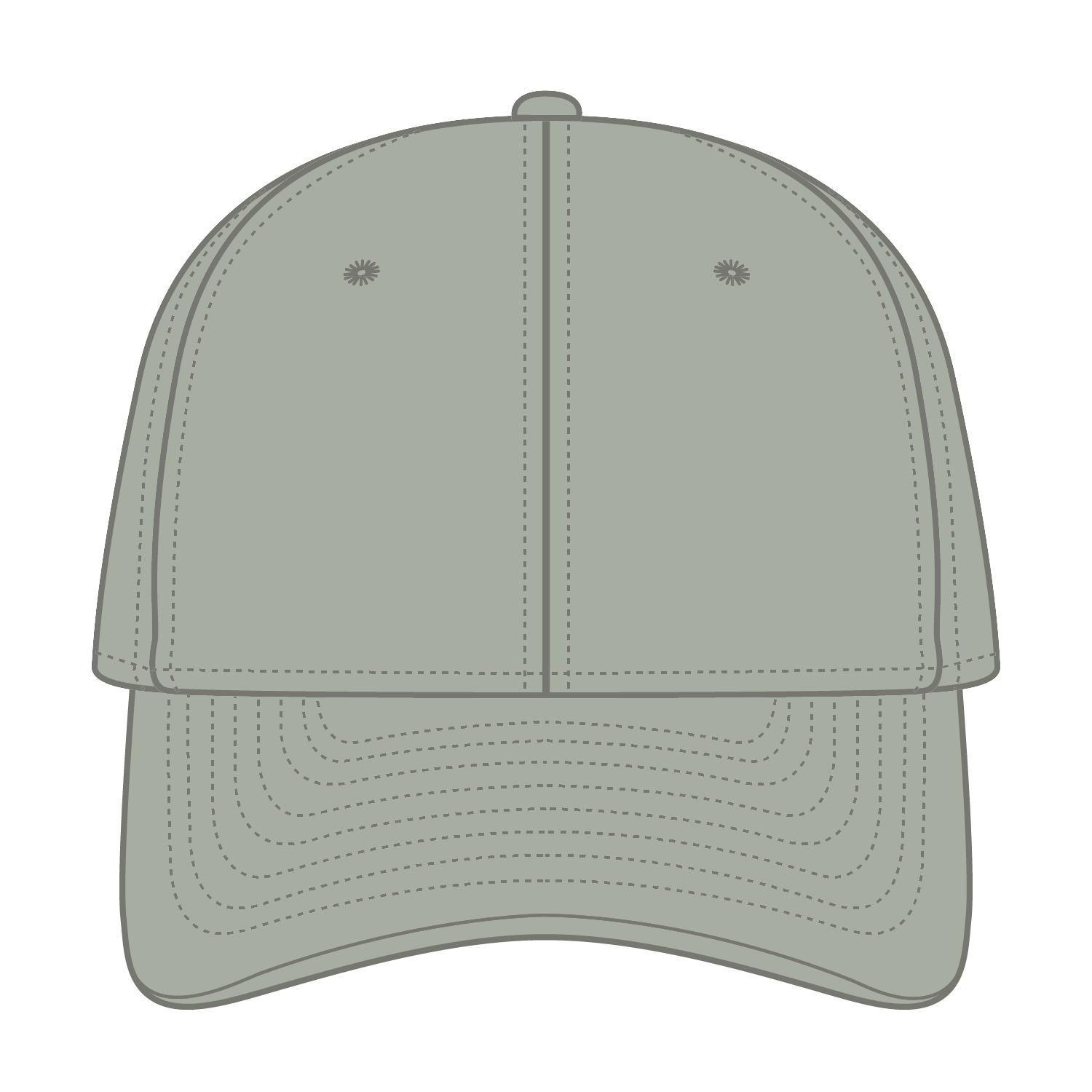 10-275 OTTO CAP "OTTO FLEX" 6 Panel Low Profile Dad Hat