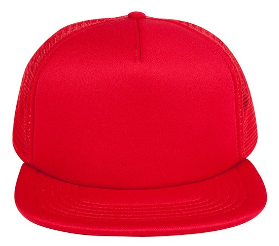164-1190 OTTO CAP "OTTO SNAP" 5 Panel Mid Profile Mesh Back Trucker Snapback Hat