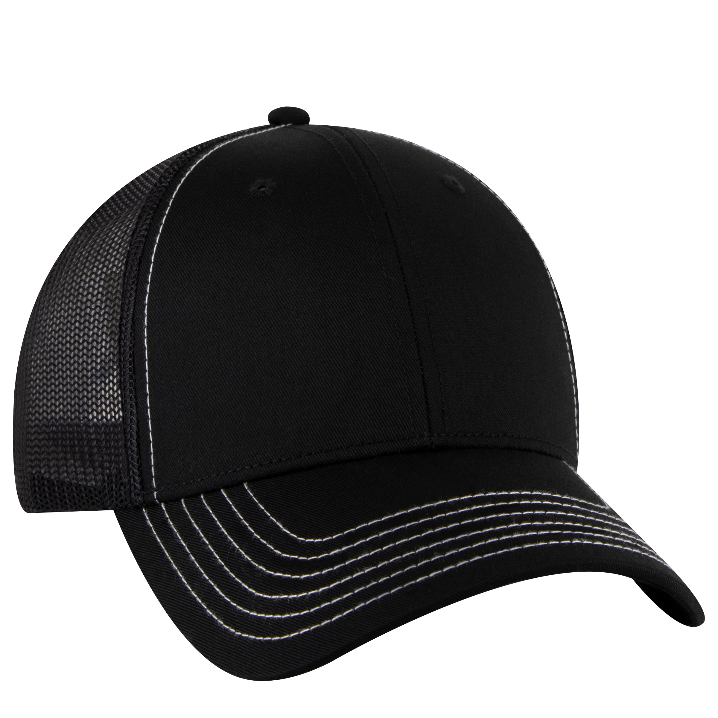 83-1239 OTTO CAP 6 Panel Low Profile Mesh Back Trucker Hat