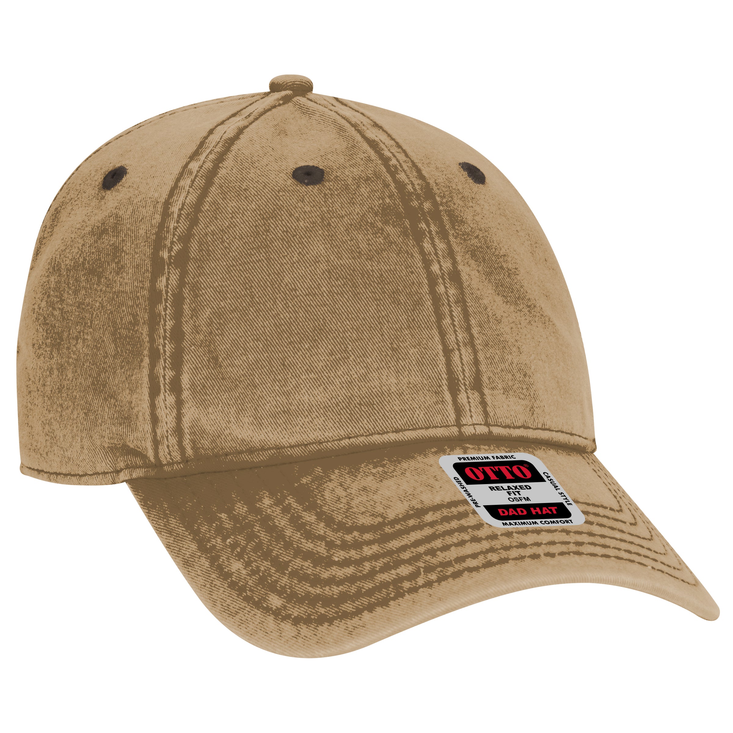 18-1248 OTTO CAP 6 Panel Low Profile Dad Hat