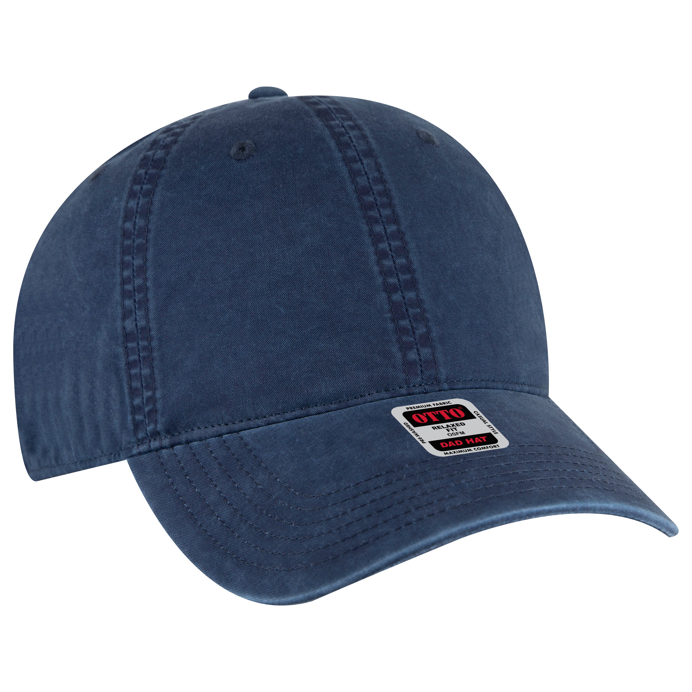18-201 OTTO CAP 6 Panel Low Profile Style Dad Hat