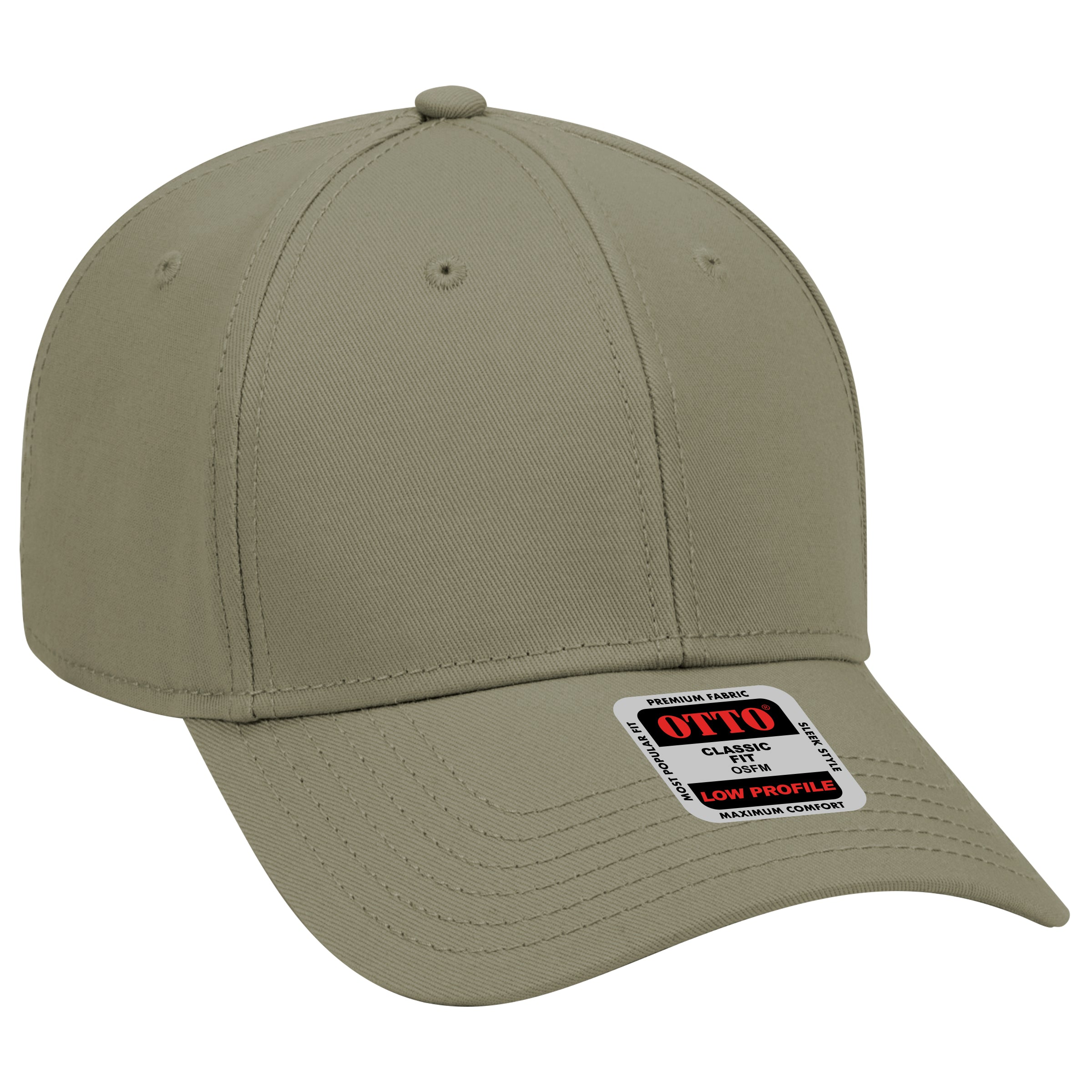 19-768 OTTO CAP 6 Panel Low Profile Baseball Cap