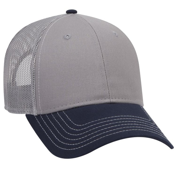 83-1239 OTTO CAP 6 Panel Low Profile Mesh Back Trucker Hat
