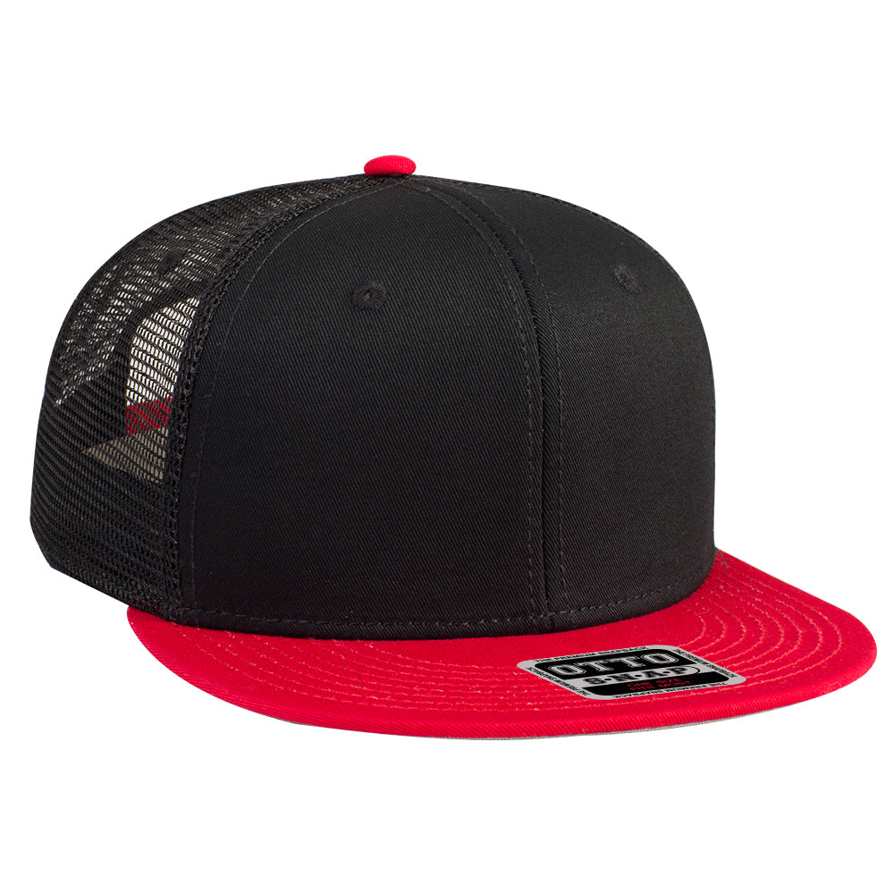 141-1070 OTTO CAP "OTTO SNAP" 6 Panel Pro Style Mesh Back Trucker Snapback Hat