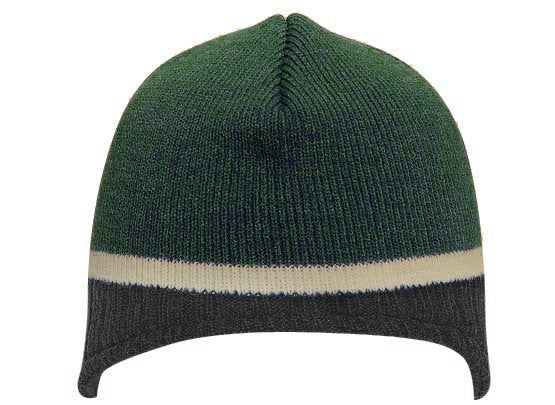 100-632 OTTO CAP Beanie with Trim and Fleece Lining