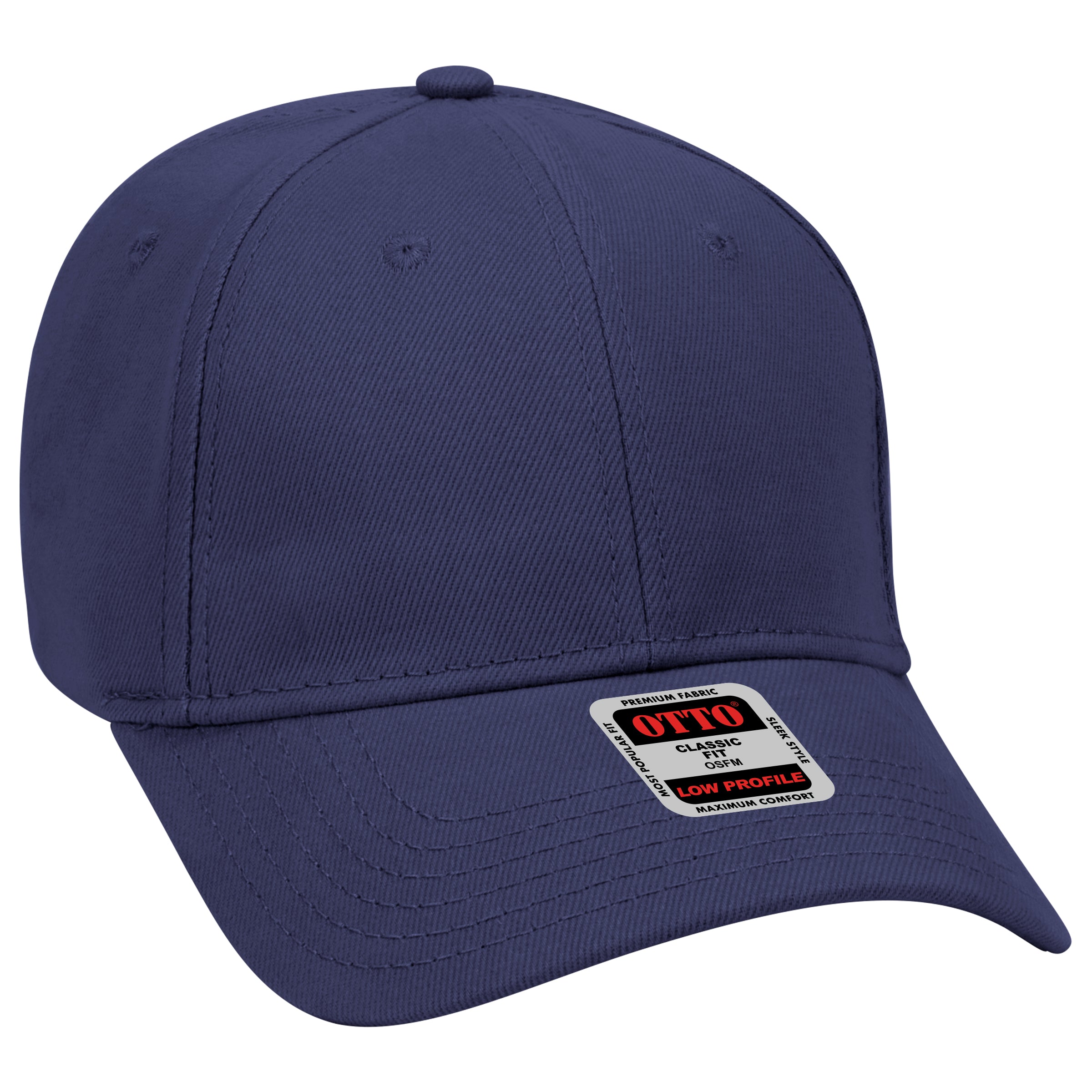 19-251 OTTO CAP 6 Panel Low Profile Baseball Cap