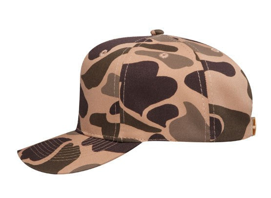 44-051 OTTO CAP Camouflage 6 Panel Mid Profile Baseball Cap