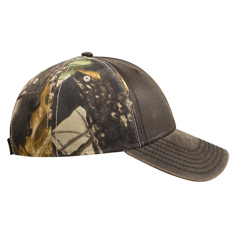 78-1130 OTTO CAP Camouflage 6 Panel Low Profile Baseball Cap