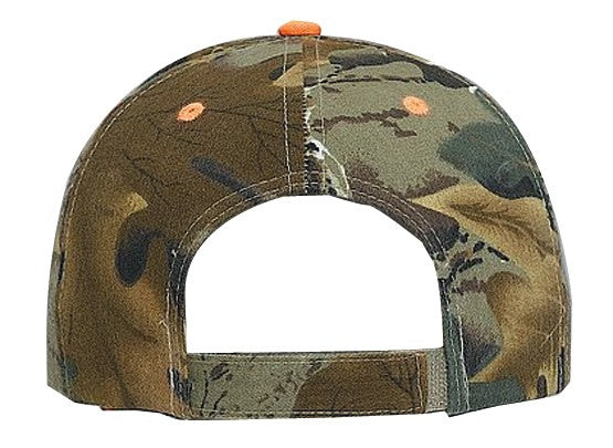 71-841 OTTO CAP Camouflage 6 Panel Low Profile Baseball Cap