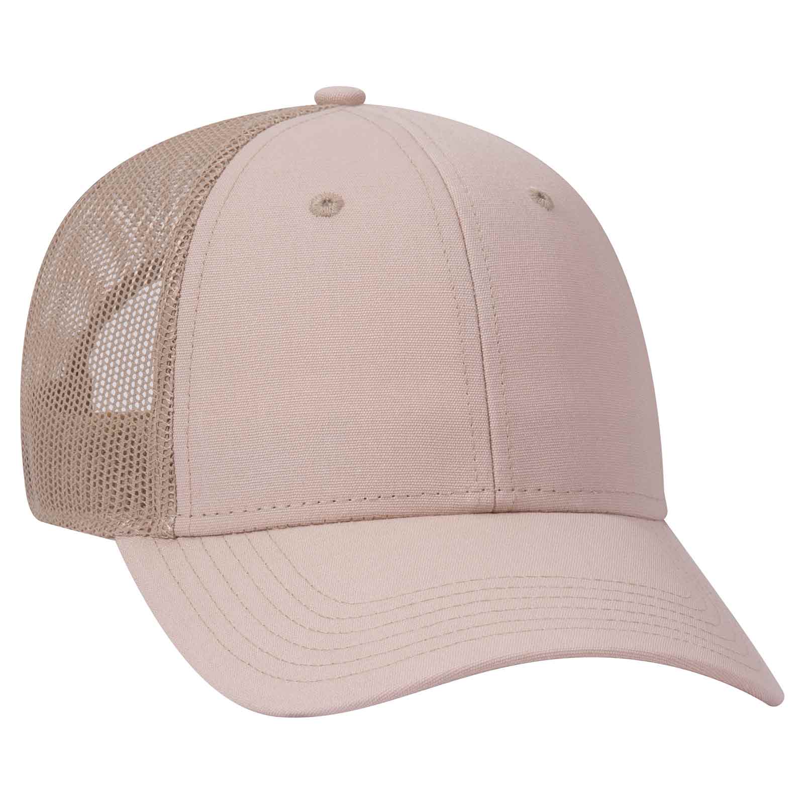 83-1273 OTTO CAP 6 Panel Low Profile Mesh Back Trucker Hat
