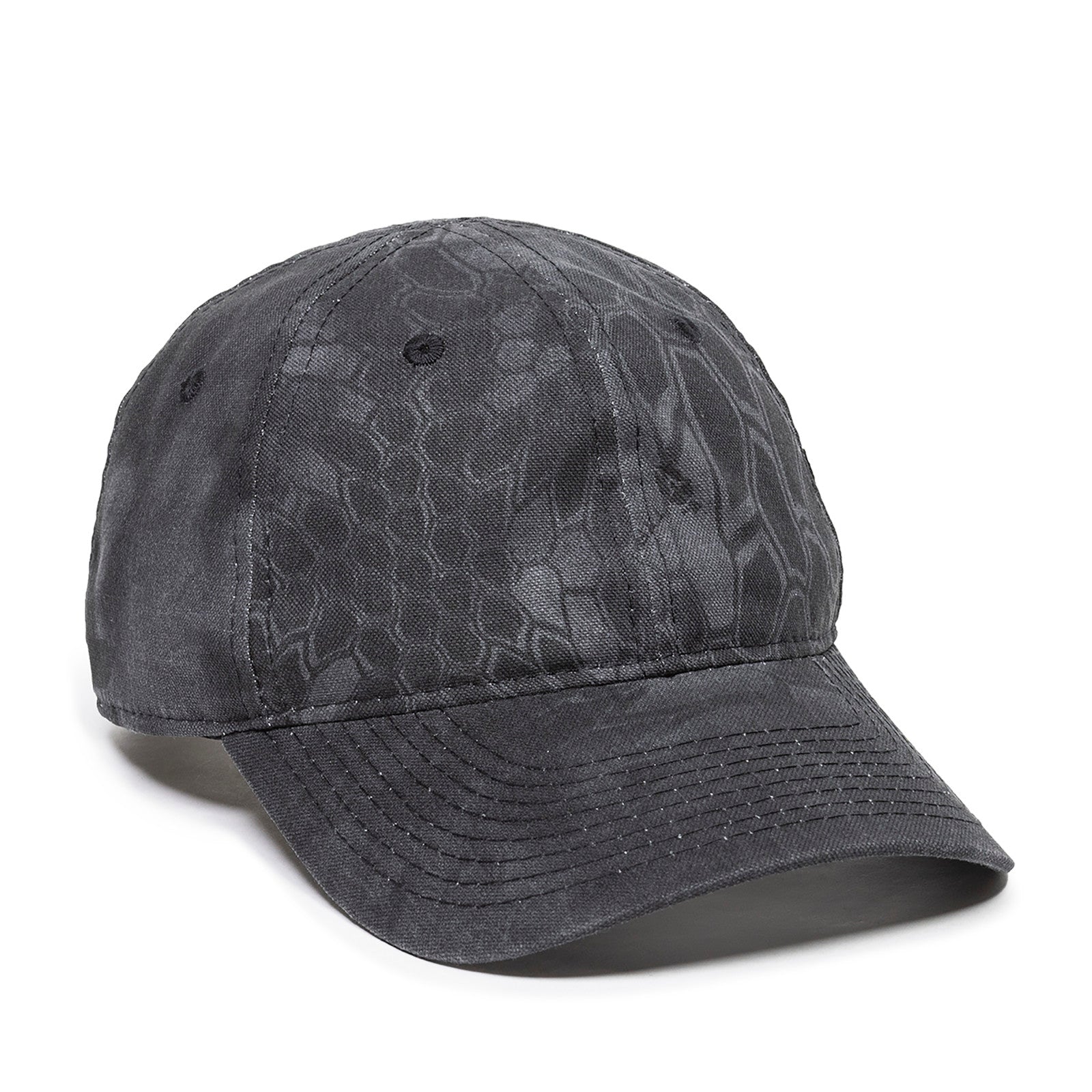Outdoor Cap TAC-600 Tactical Unstructured Camo w/Flag