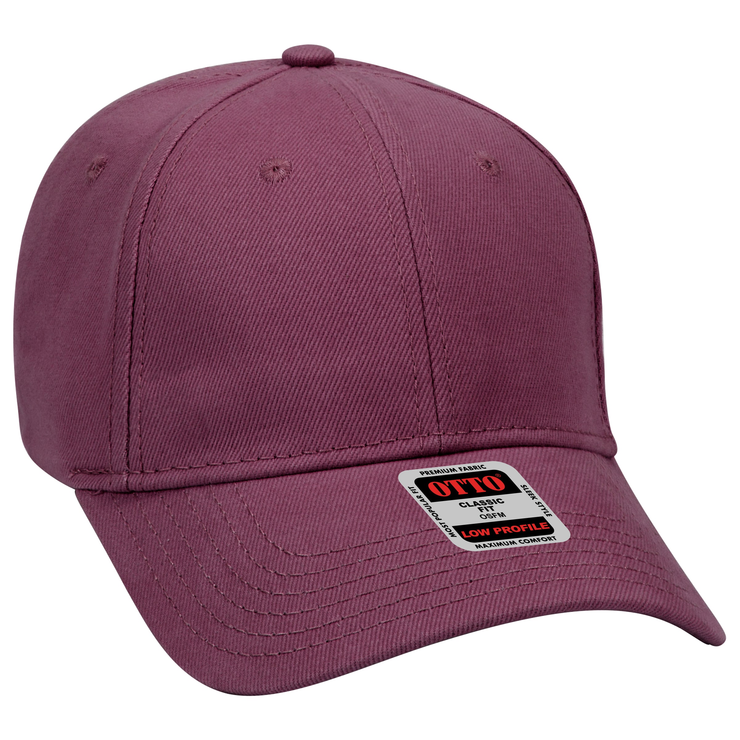 19-251 OTTO CAP 6 Panel Low Profile Baseball Cap