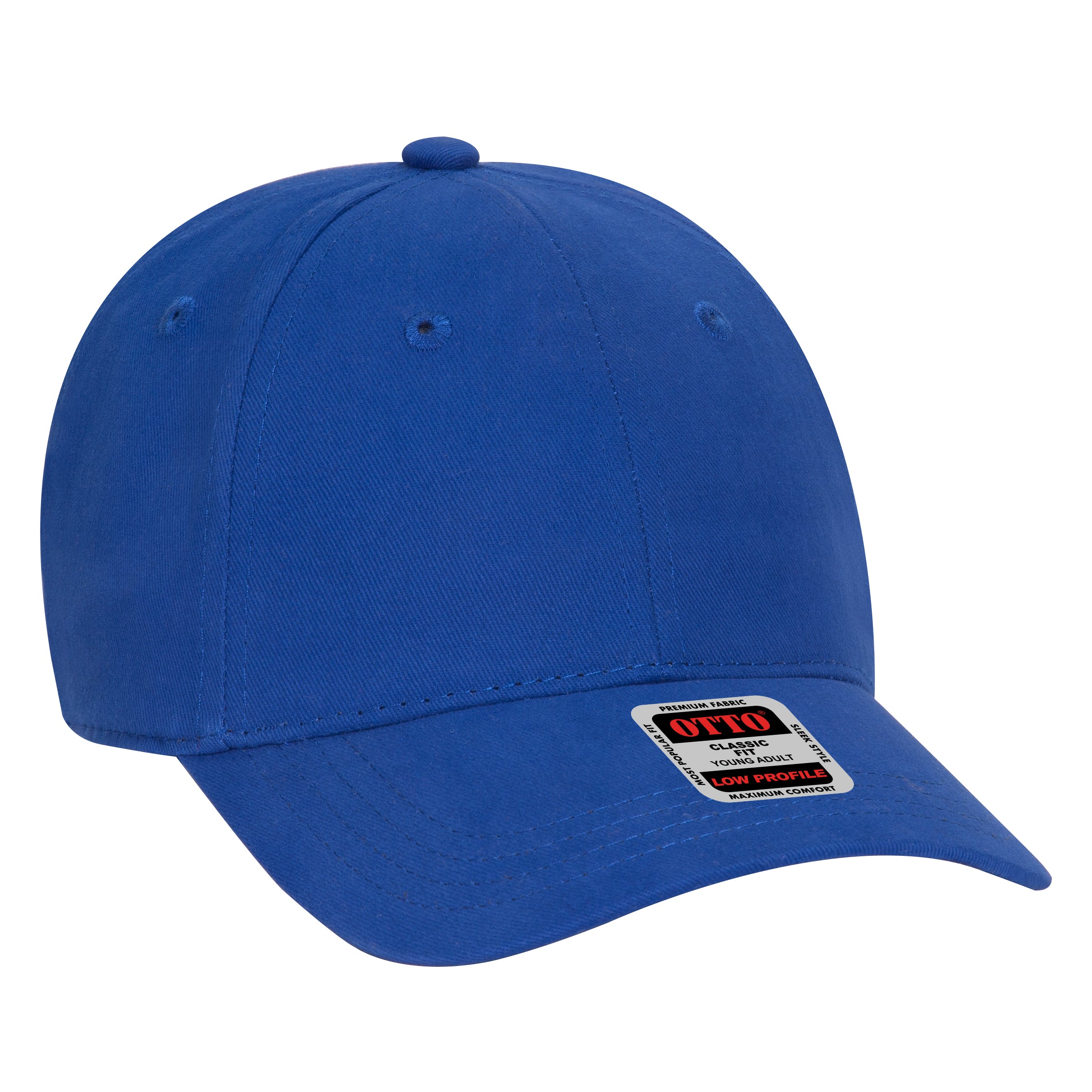19-503 OTTO CAP 6 Panel Low Profile Baseball Cap