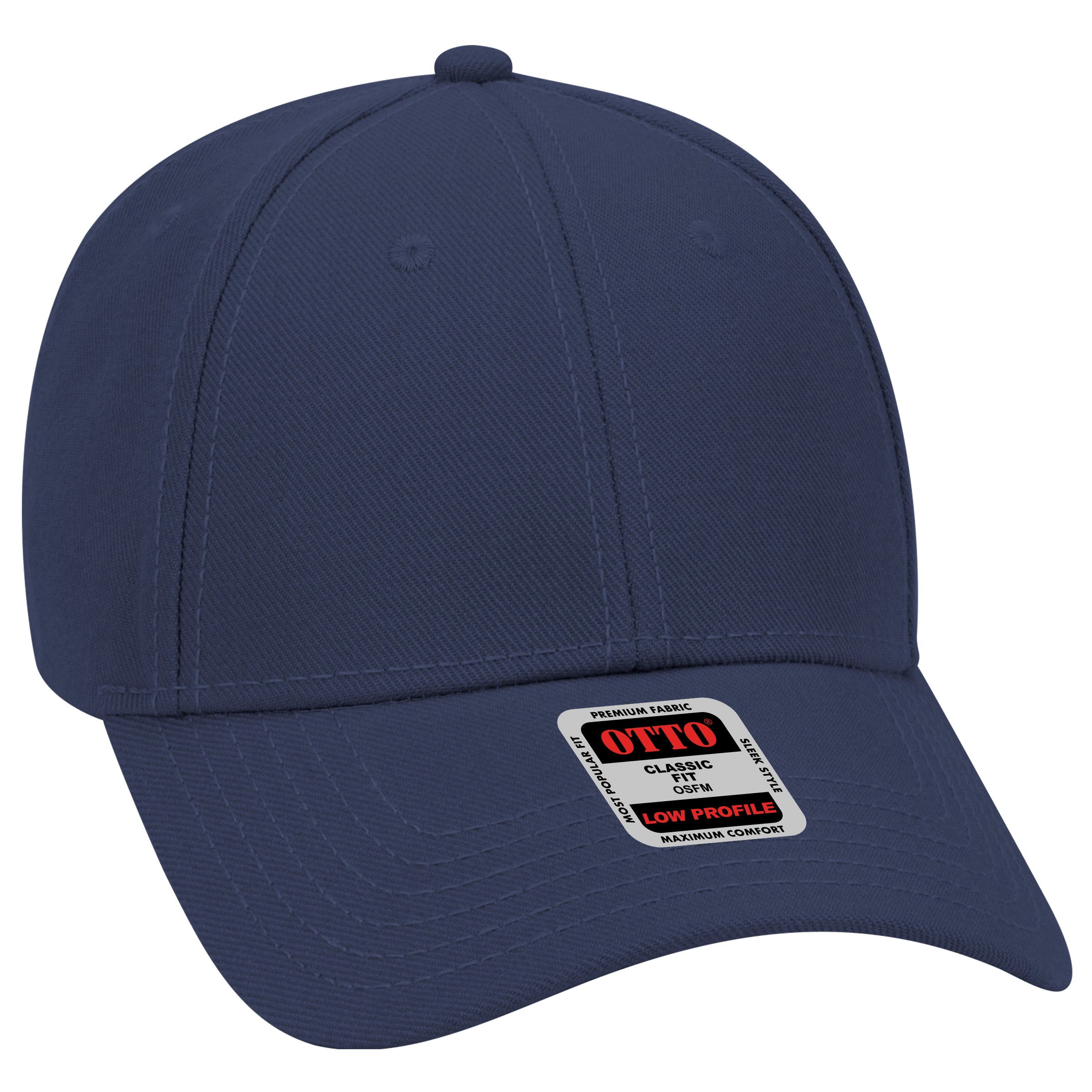 19-304 OTTO CAP 6 Panel Low Profile Baseball Cap