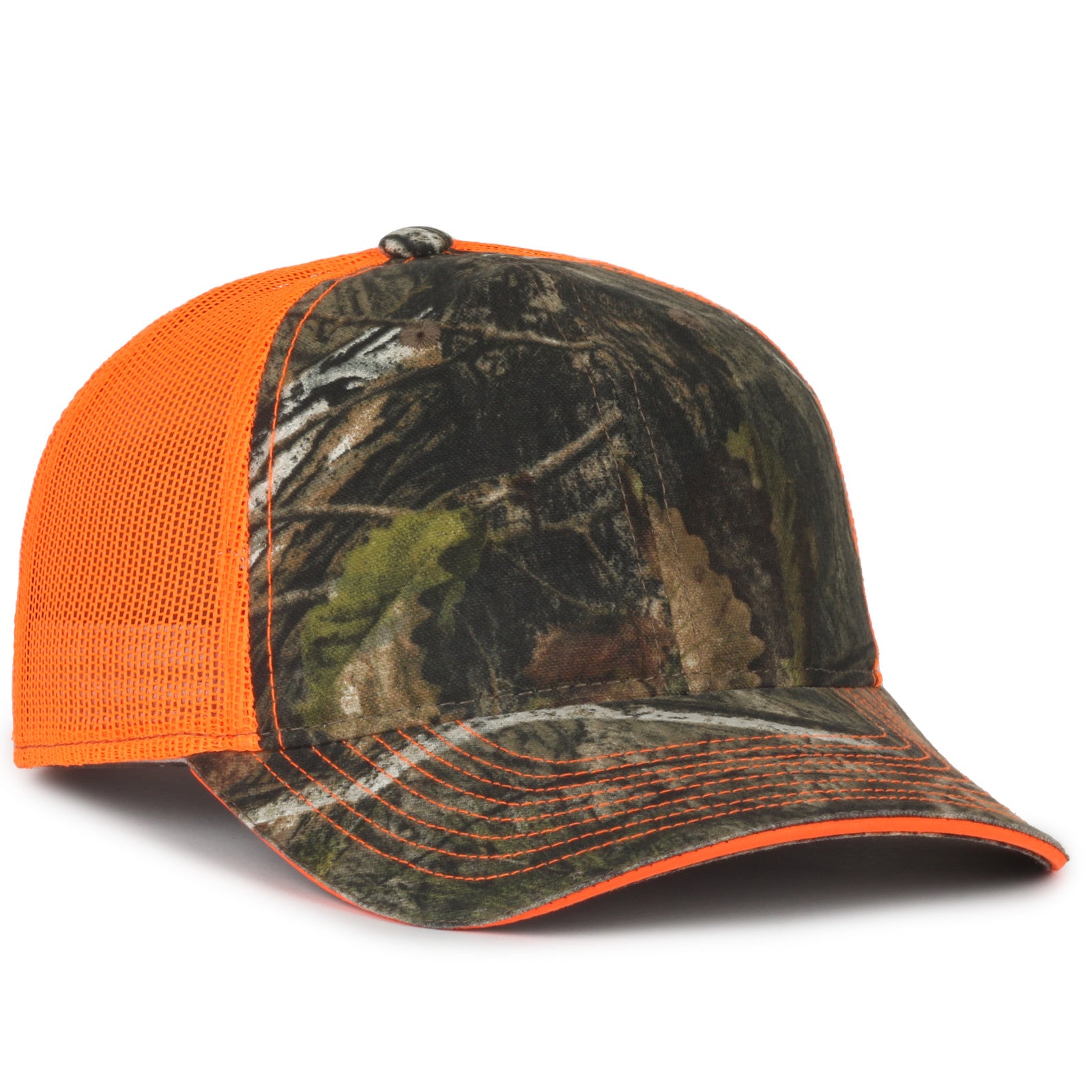 Outdoor Cap CGWM-301 Washed Camo Cap w/Contrasting Mesh Back