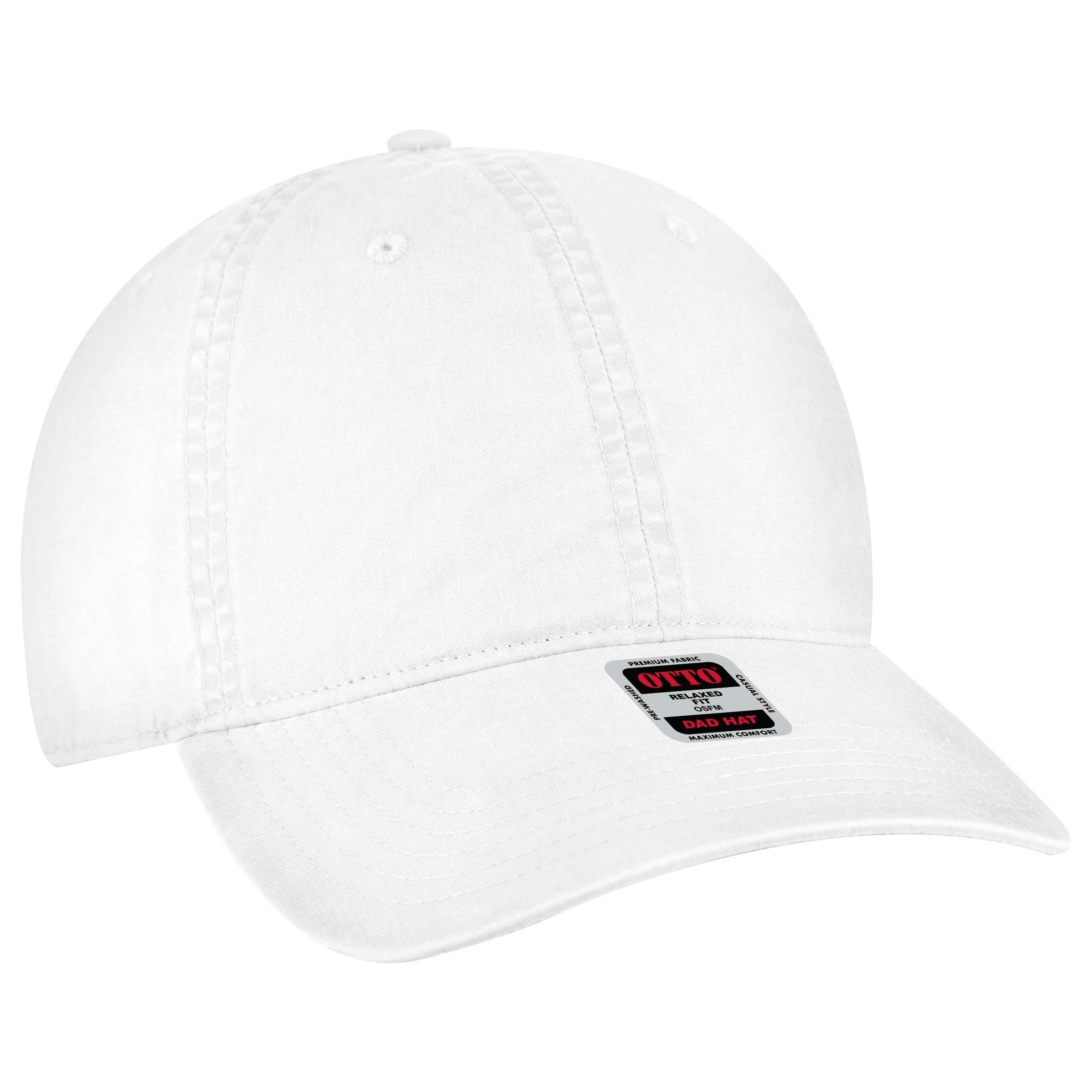 18-201 OTTO CAP 6 Panel Low Profile Style Dad Hat