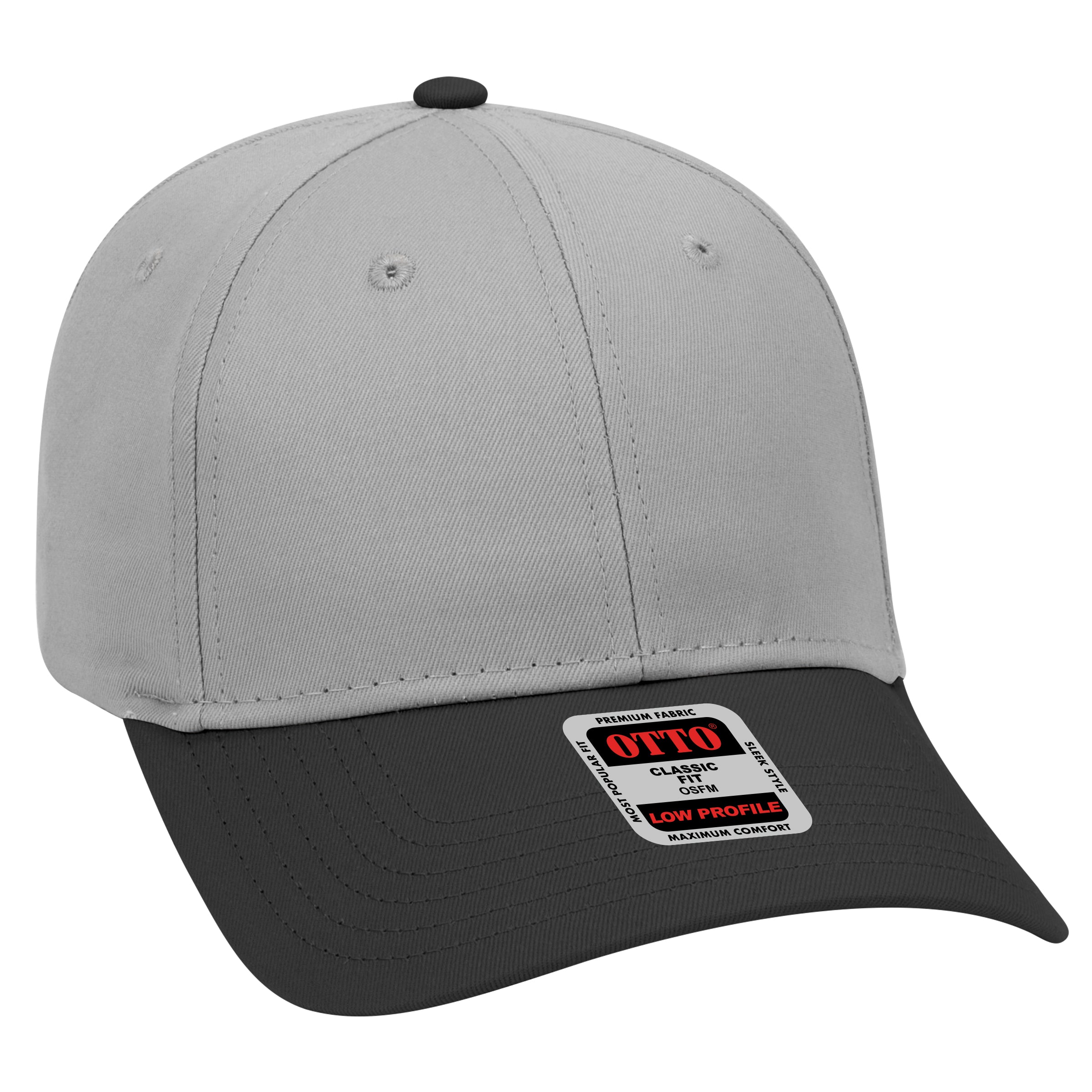 19-536 OTTO CAP 6 Panel Low Profile Baseball Cap