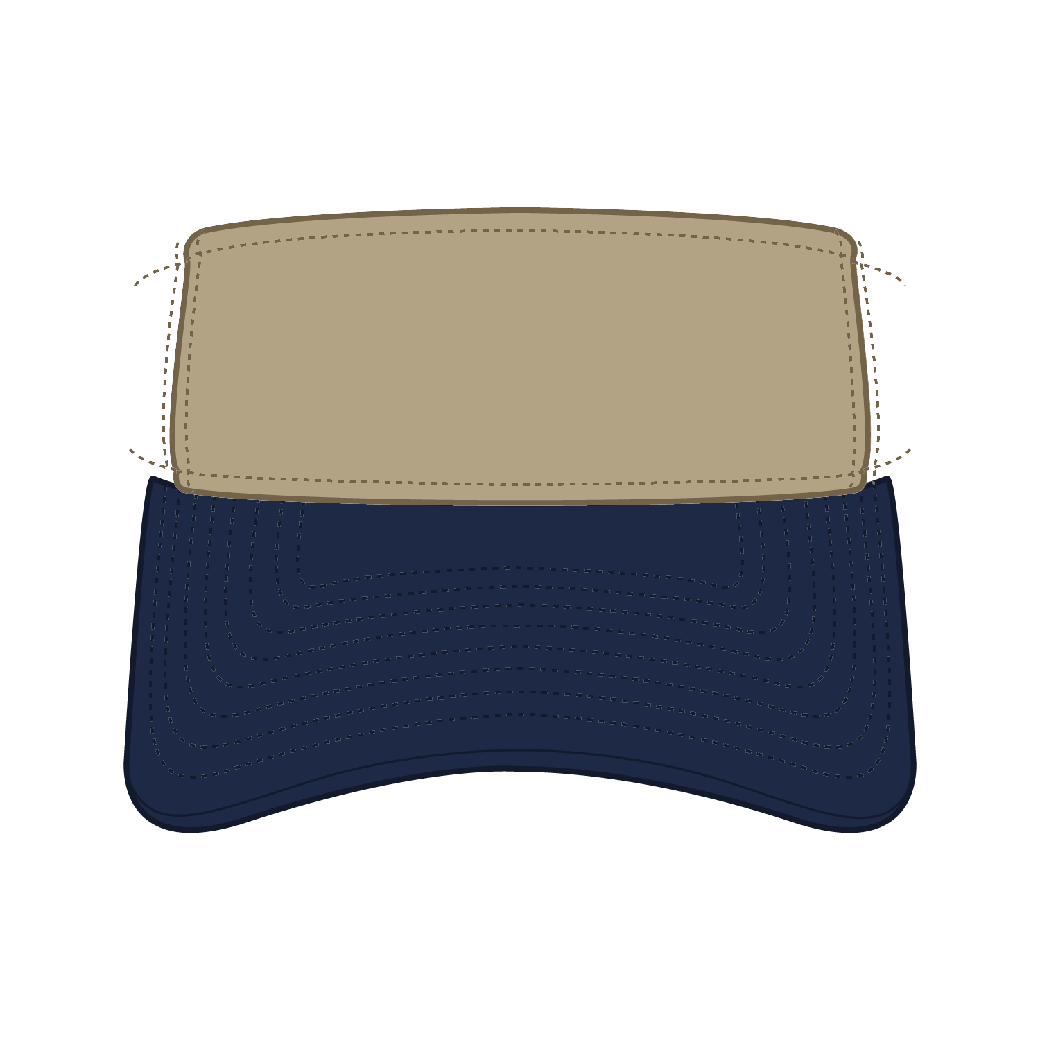 15-280 OTTO CAP "OTTO FLEX" Sun Visor